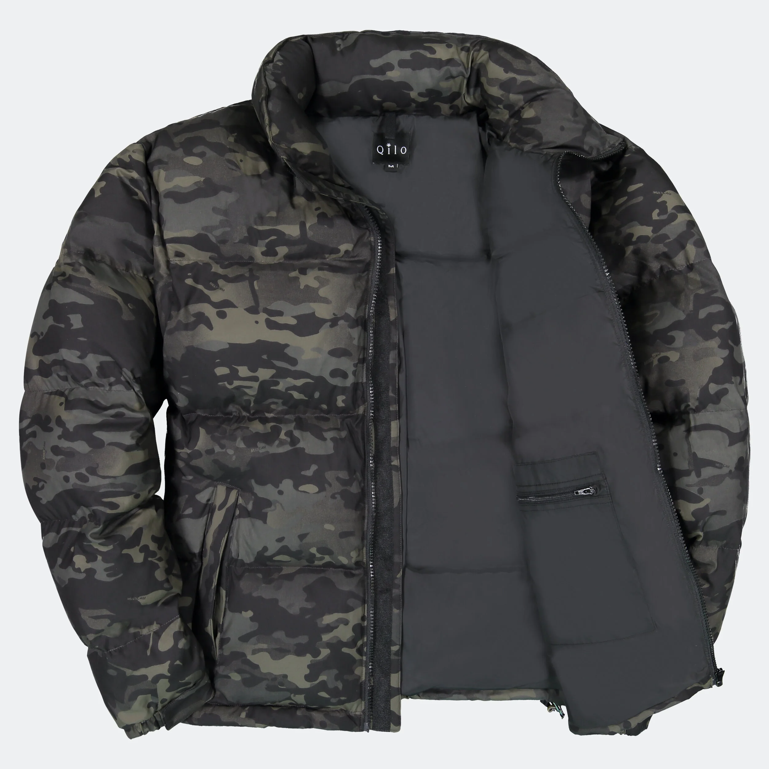 black multicam jacket