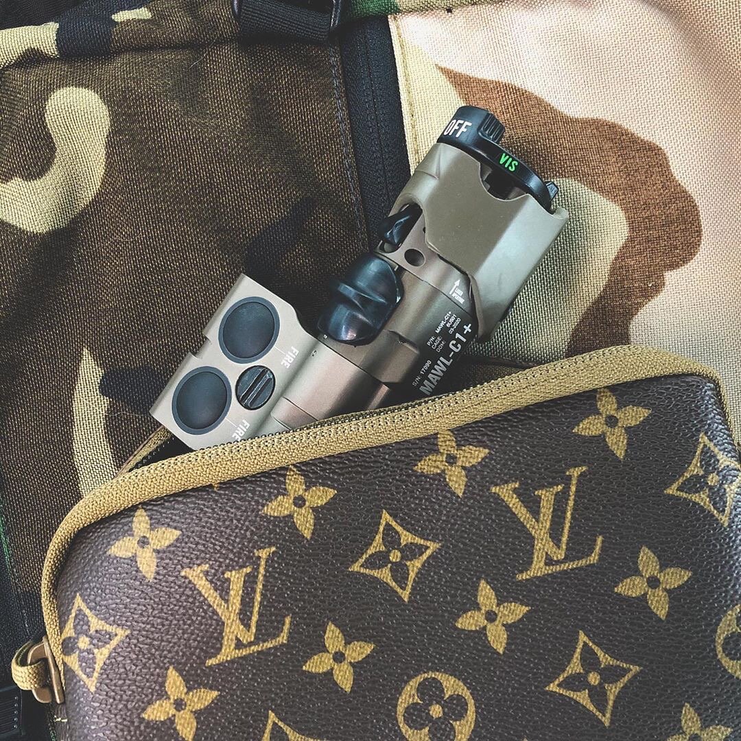 9mm Gun Holster 'louis Vuitton' Style With Pouches 