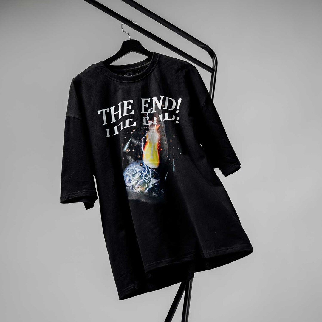 THE END!
Cut-and-sew tees available now ☄