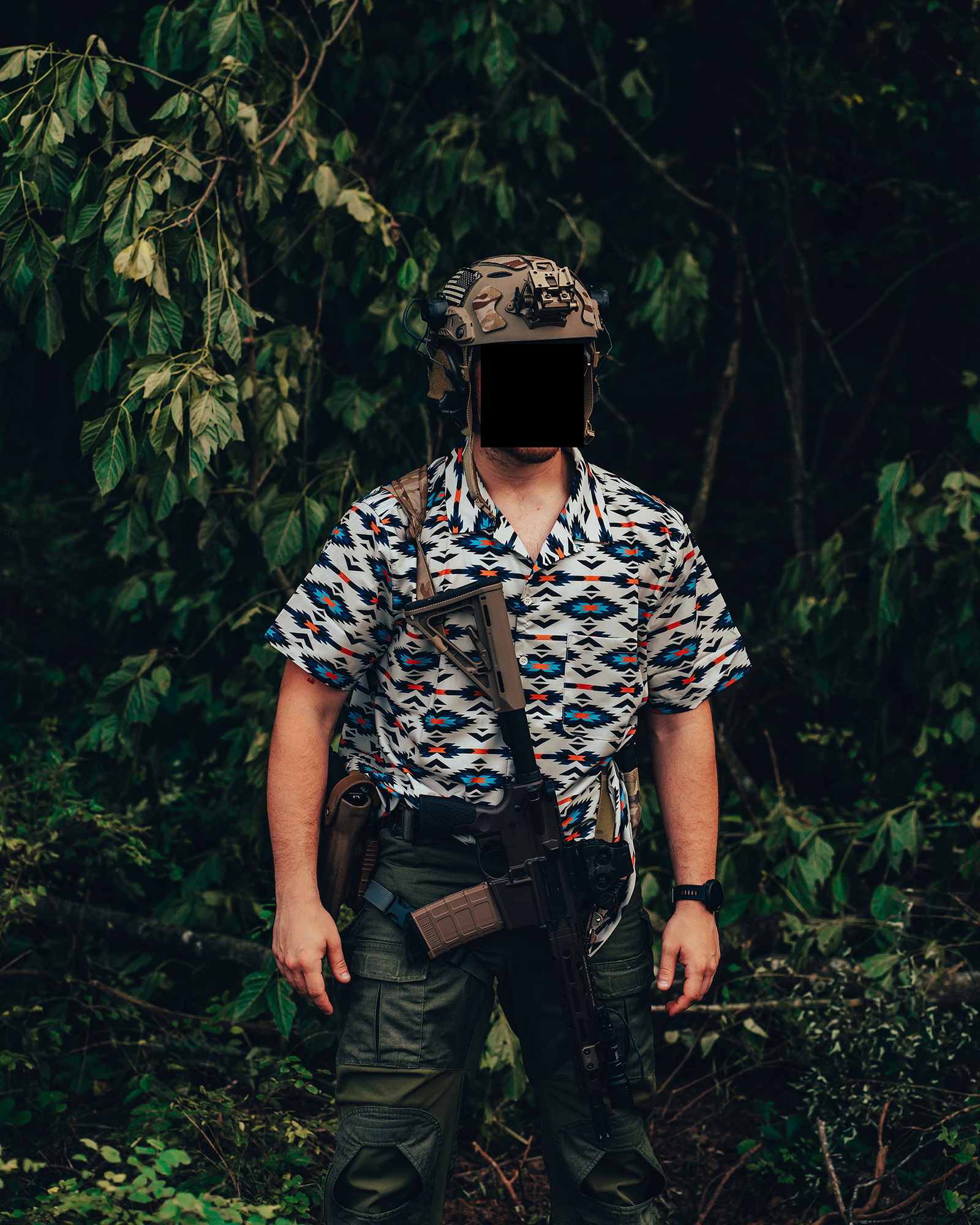 QILO x BCS Resort Shirt in Southwest Camo® - QILO