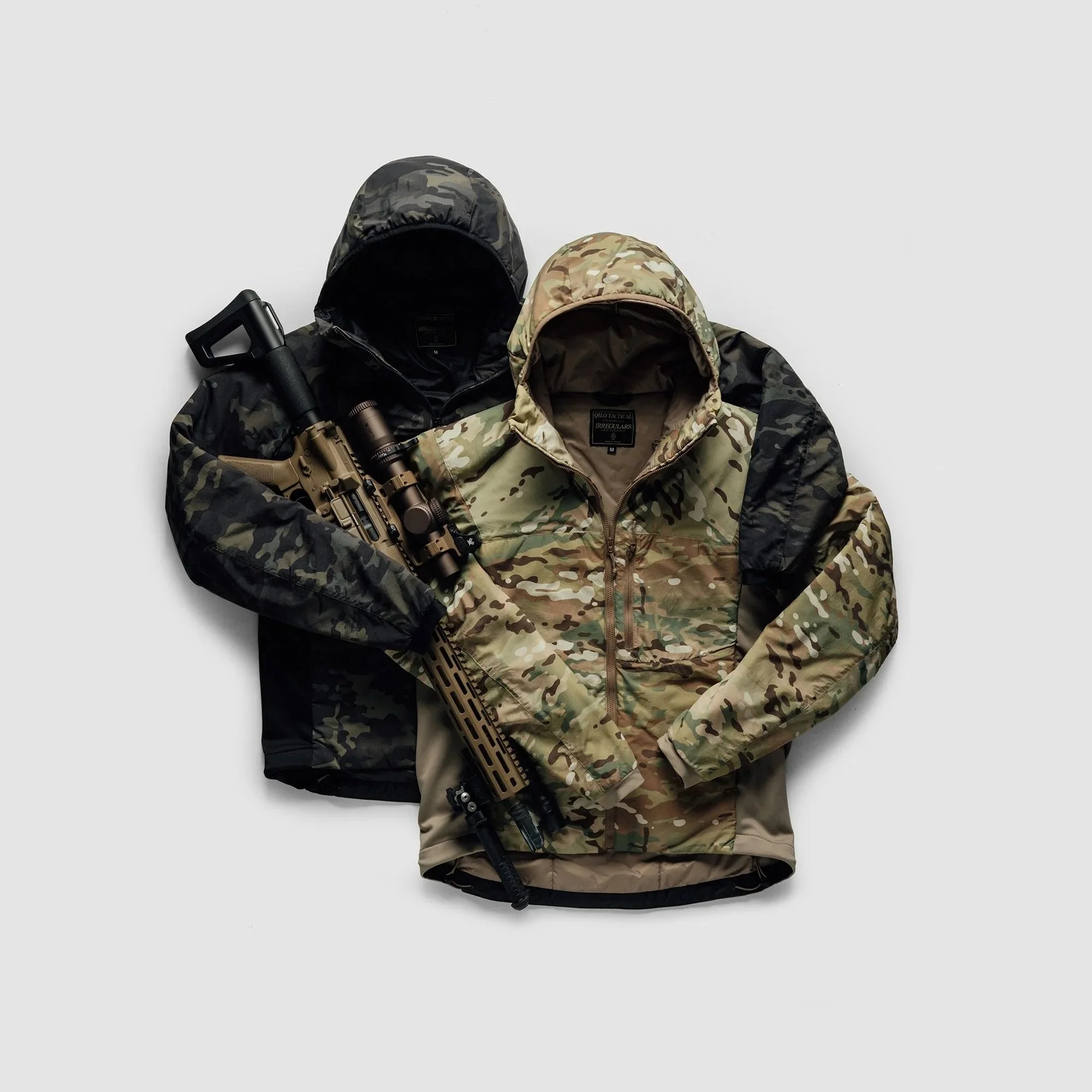 BLOG: MULTICAM  OSTWIND JACKETS - QILO X IRREGULARS (Drops 2/20)