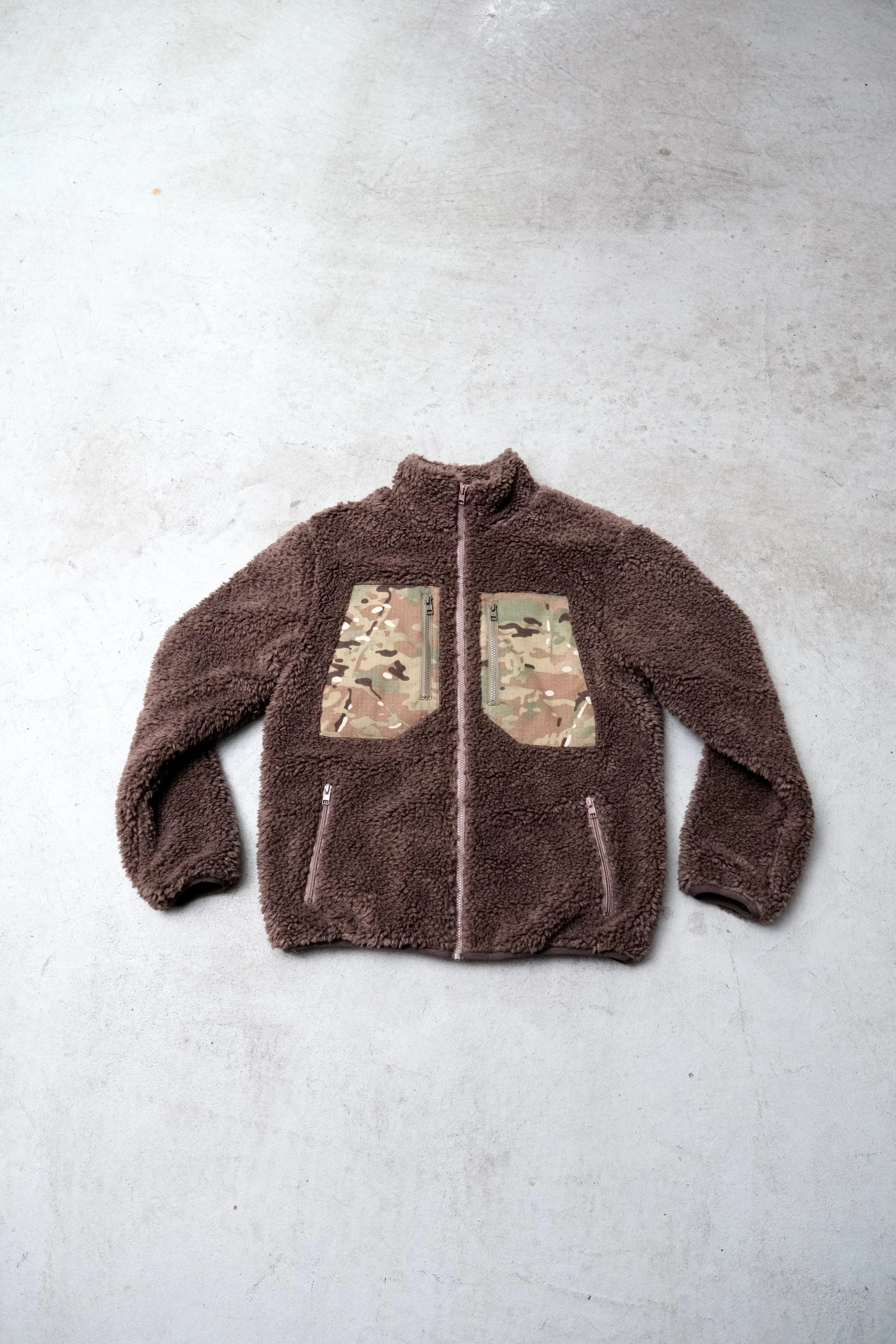 1 of 1 DEV SAMPLE - Double Breasted Sherp in Brown / Multicam (M)