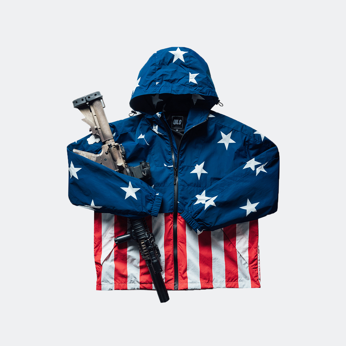 USA 250th Retro Windbreaker (QILO x Wasteland Kooks) LIMITED