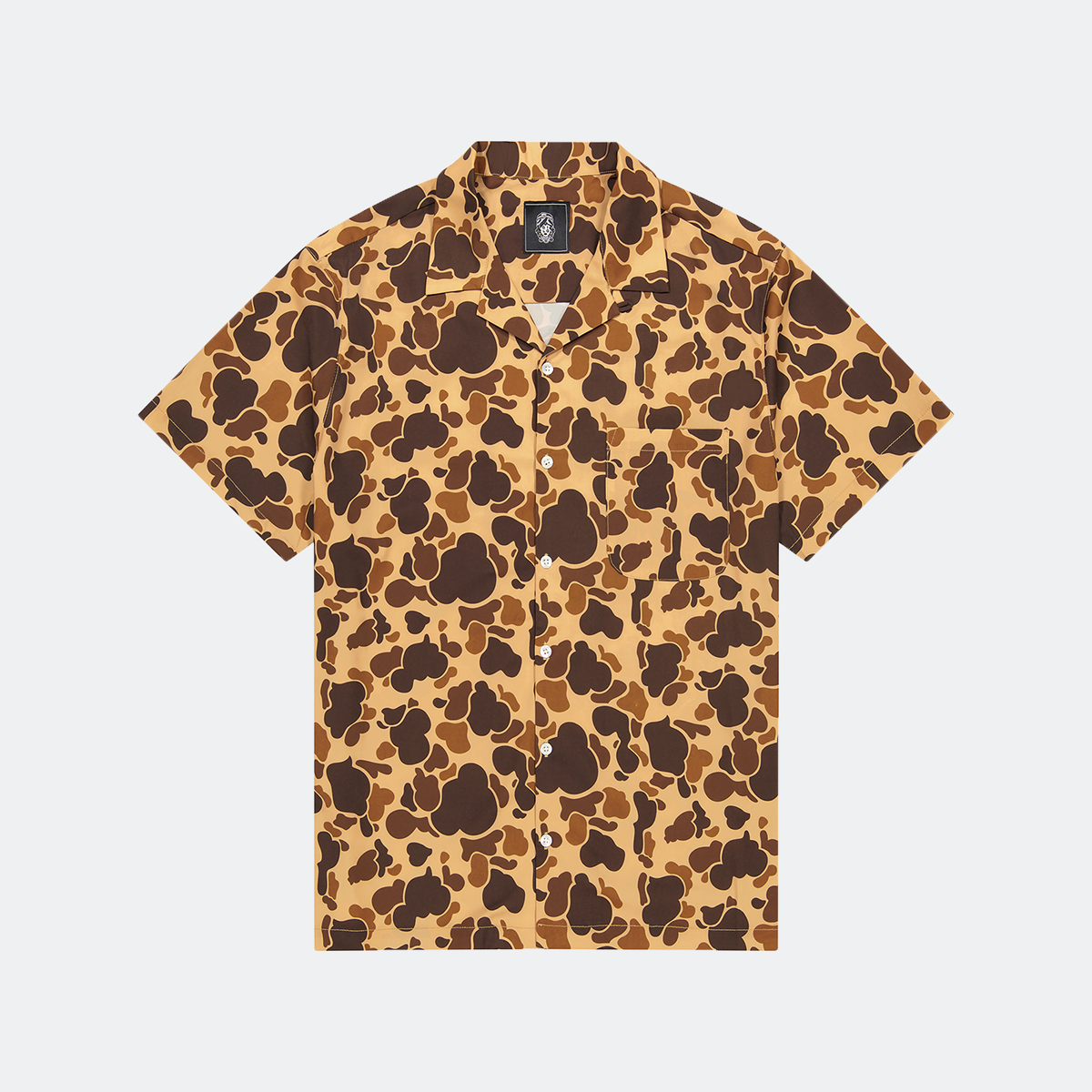 QILO x WRMFZY Resort Shirt in Duck Hunter