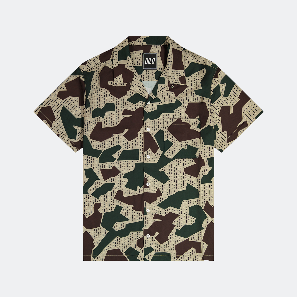 Resort Shirt in Bulgarian Splinter “Wetland”