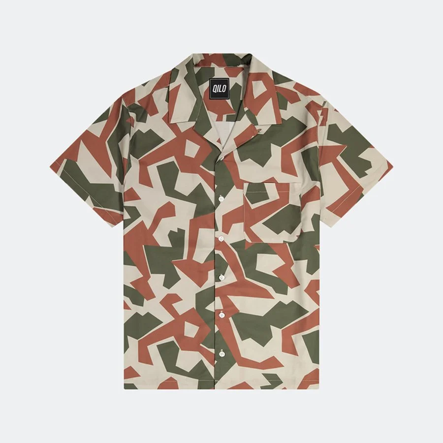 Resort Shirt in Bulgarian Splinter “Arid”