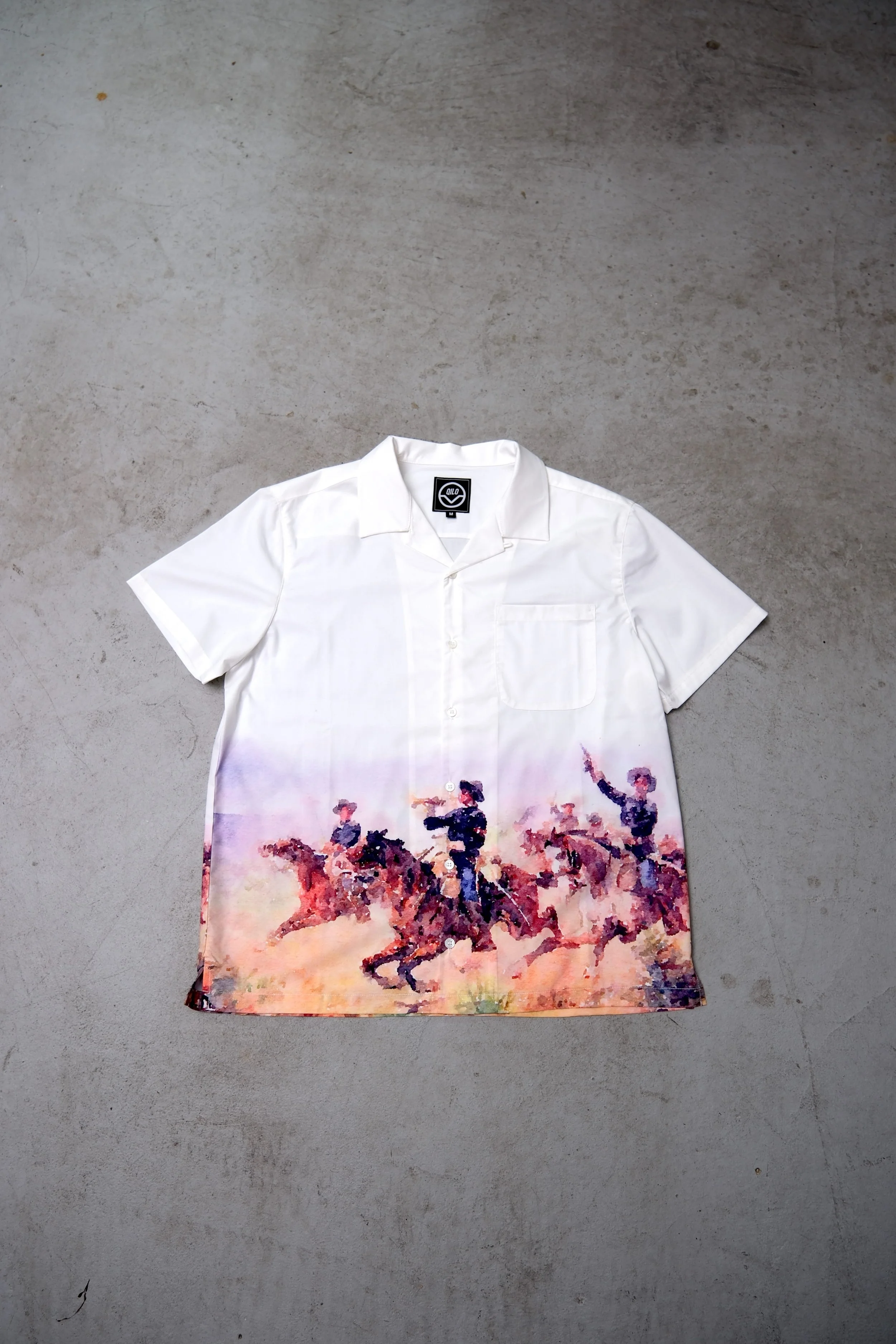 1 of 1 SAMPLE - QILO x BCS "Landscape" Resort Shirt CONCEPT 1 (M)
