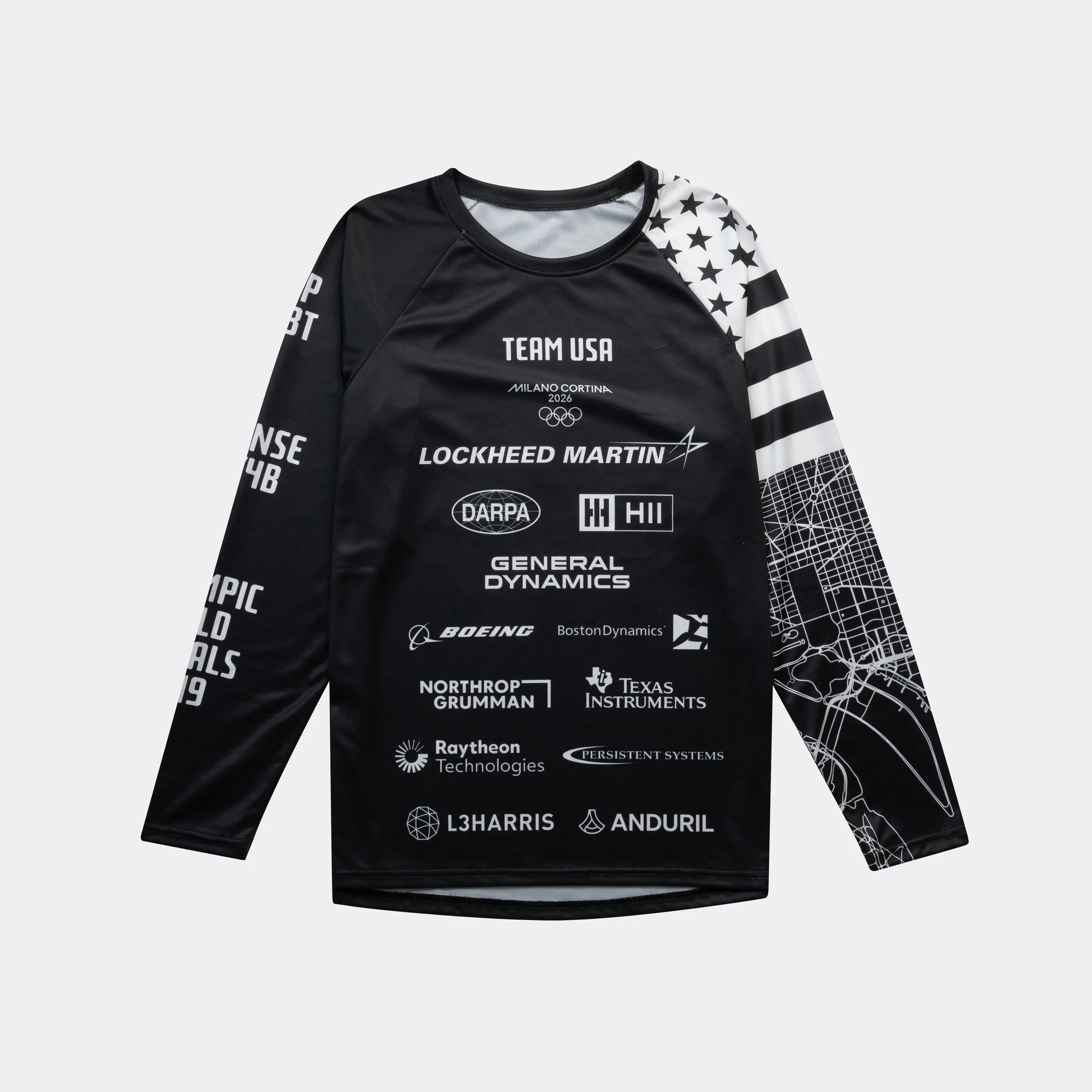 TEAM JERSEY - USA in Black (Preorder)