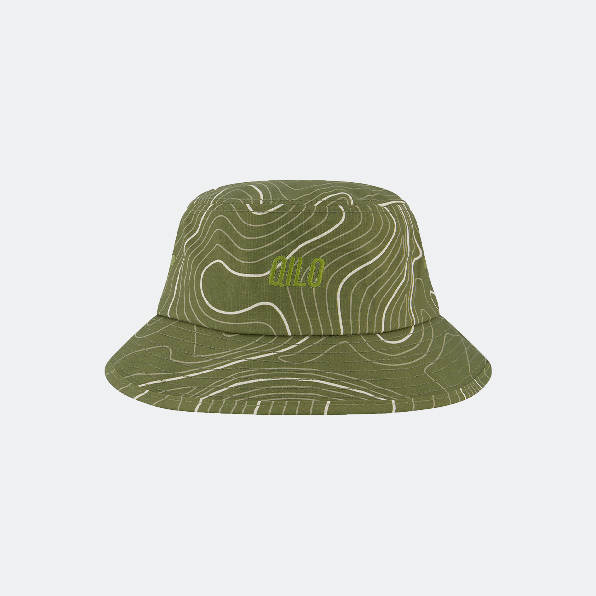 Topo Bucket Hat in Moss Green