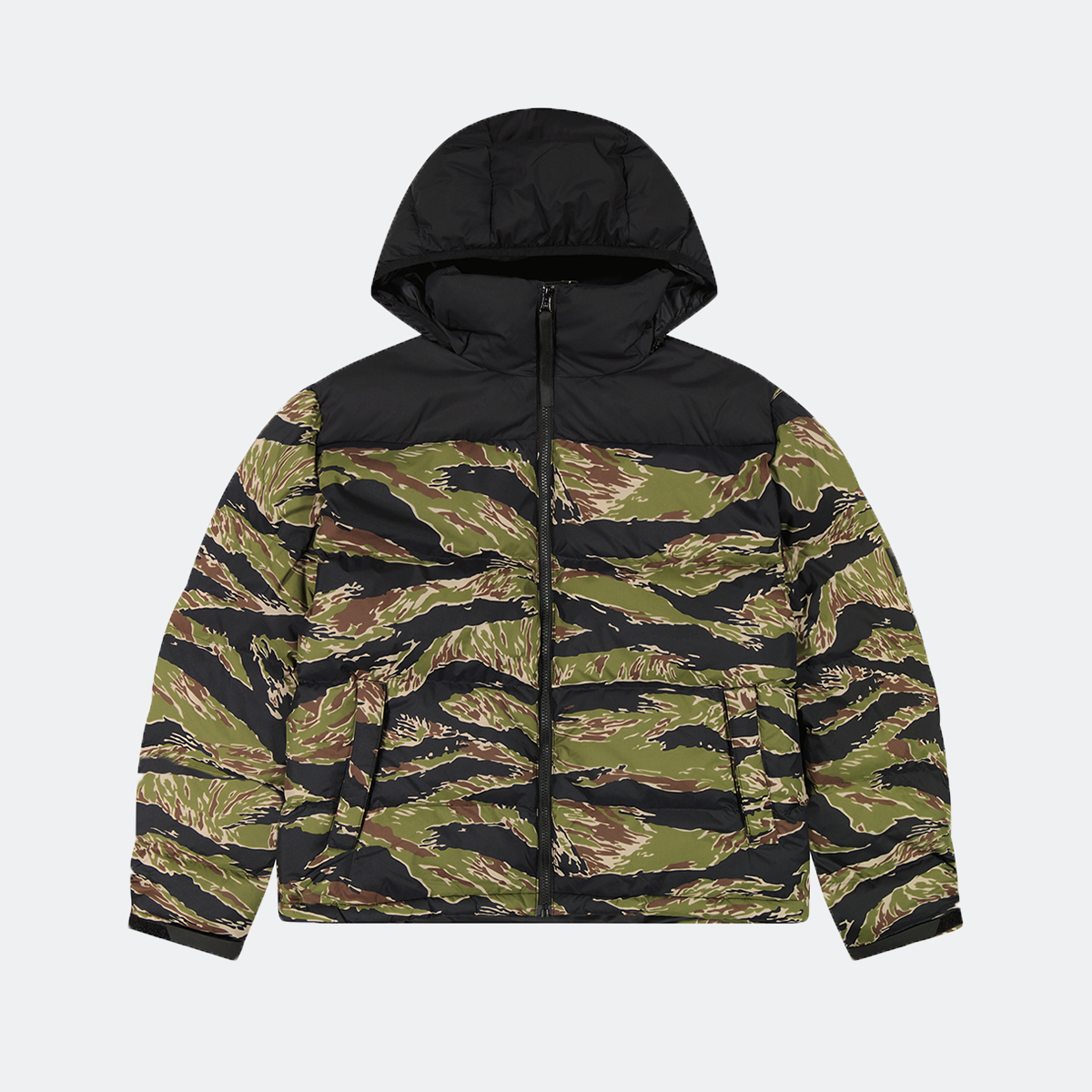 Lhotse Down Puffer in Tiger Stripe