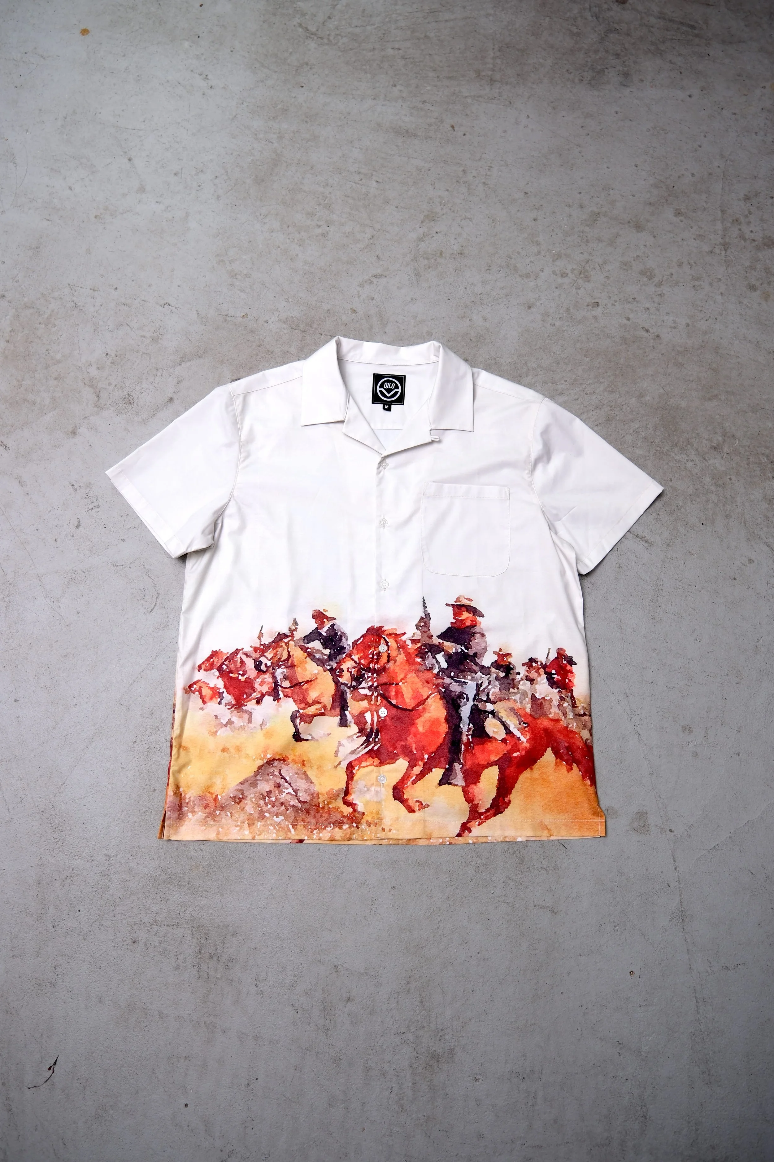 1 of 1 SAMPLE - QILO x BCS "Landscape" Resort Shirt CONCEPT 2 (M)