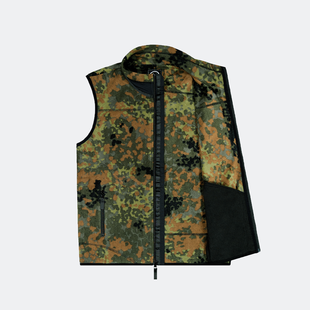 Barclay Fleece Vest in Flecktarn (QILO x BCS) - QILO