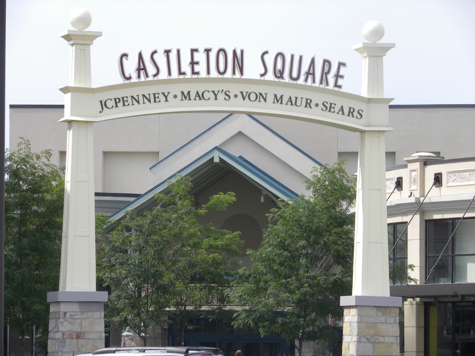 Castleton Square Mall - North-side