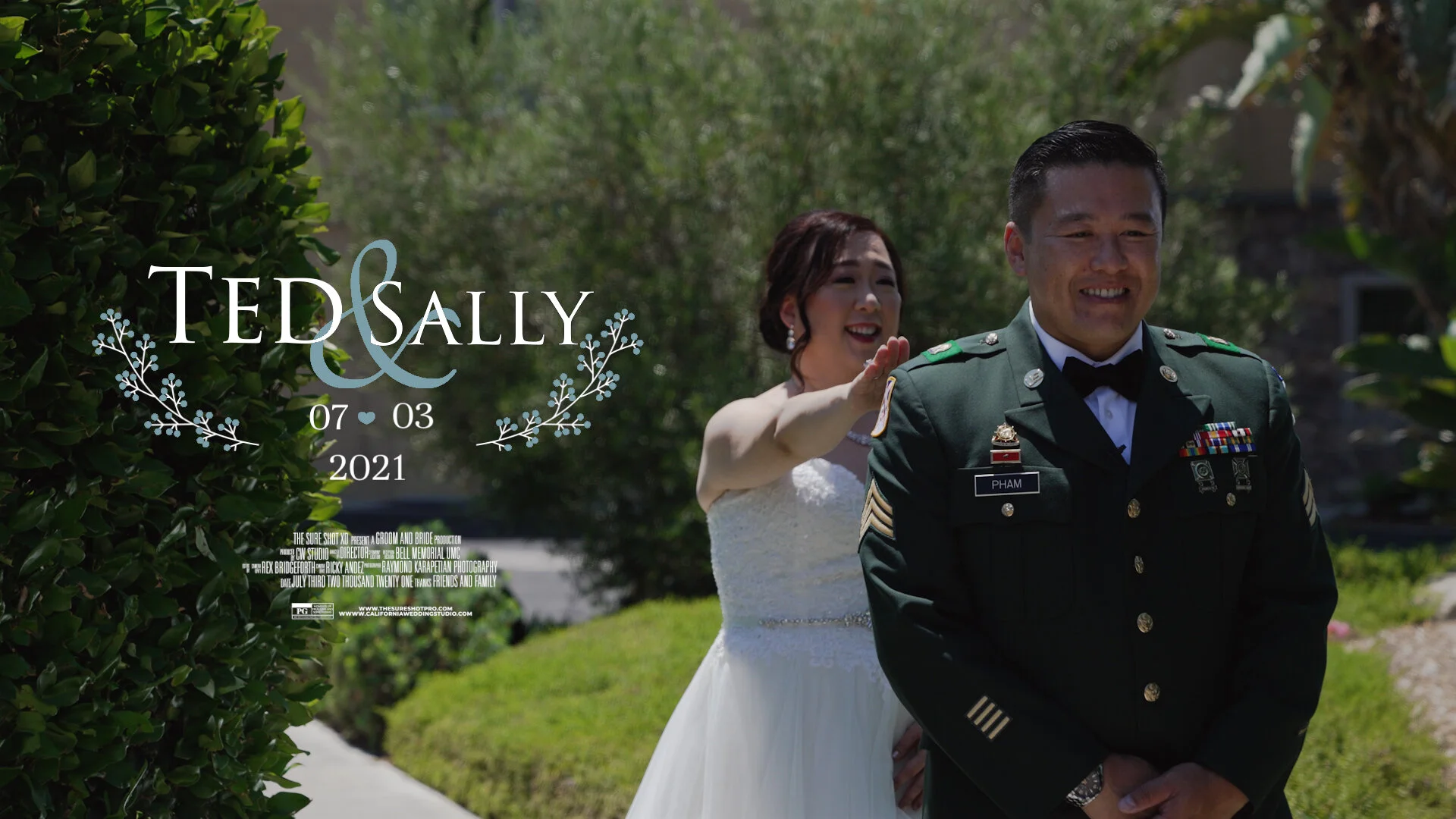 Ted + Sally Wedding Day