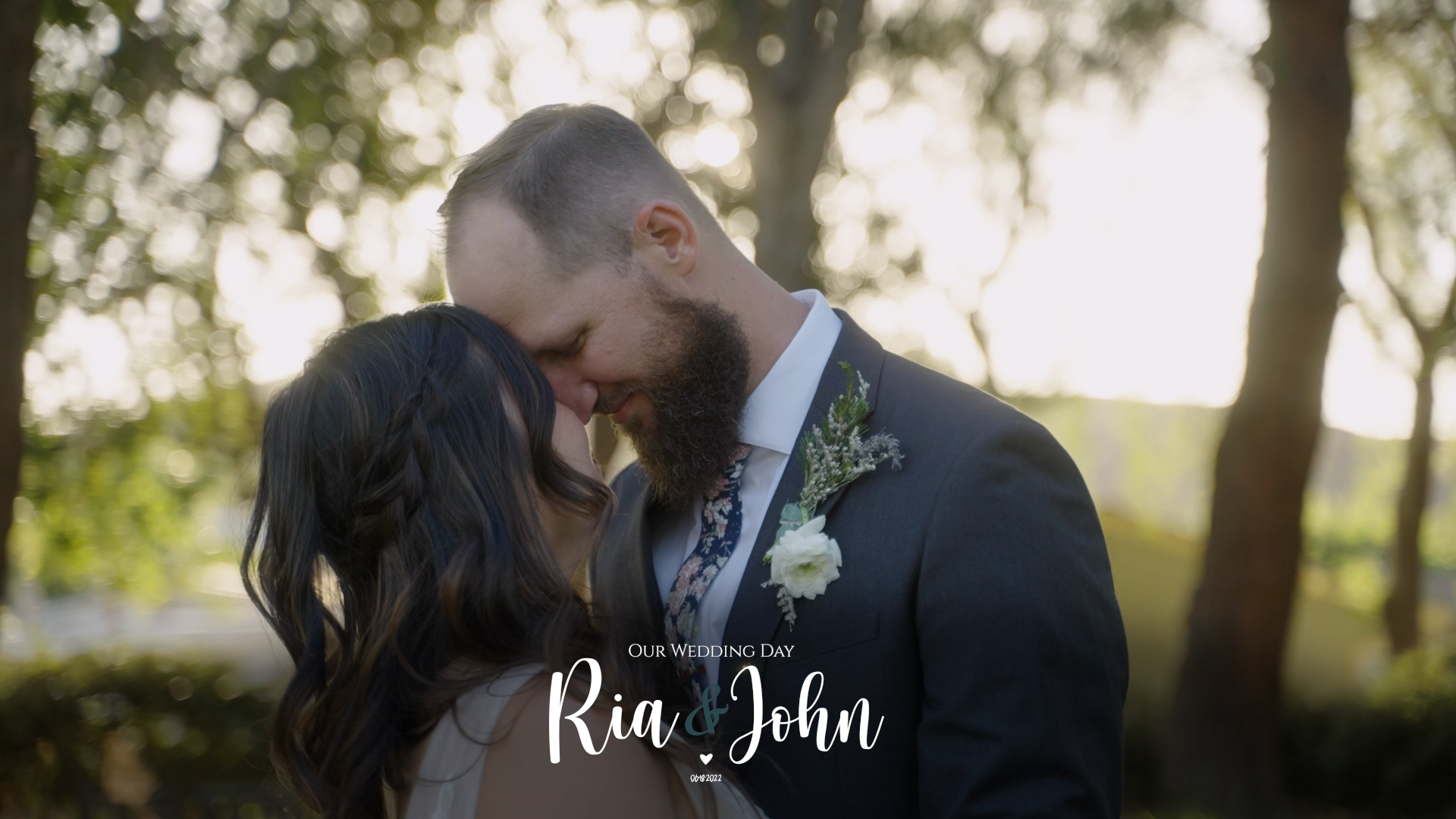 Ria + John Wedding Day