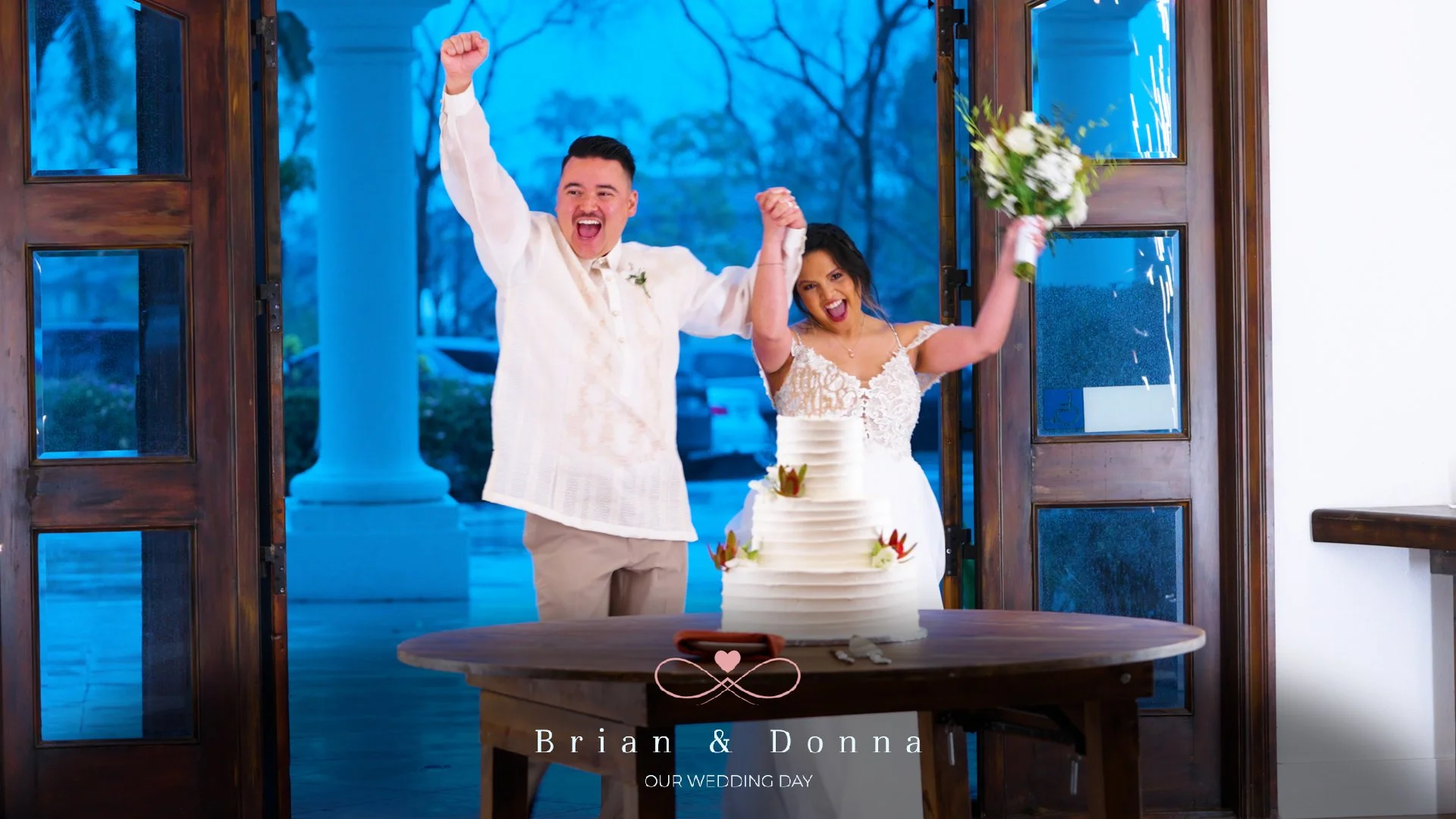 Brian + Donna Wedding Day