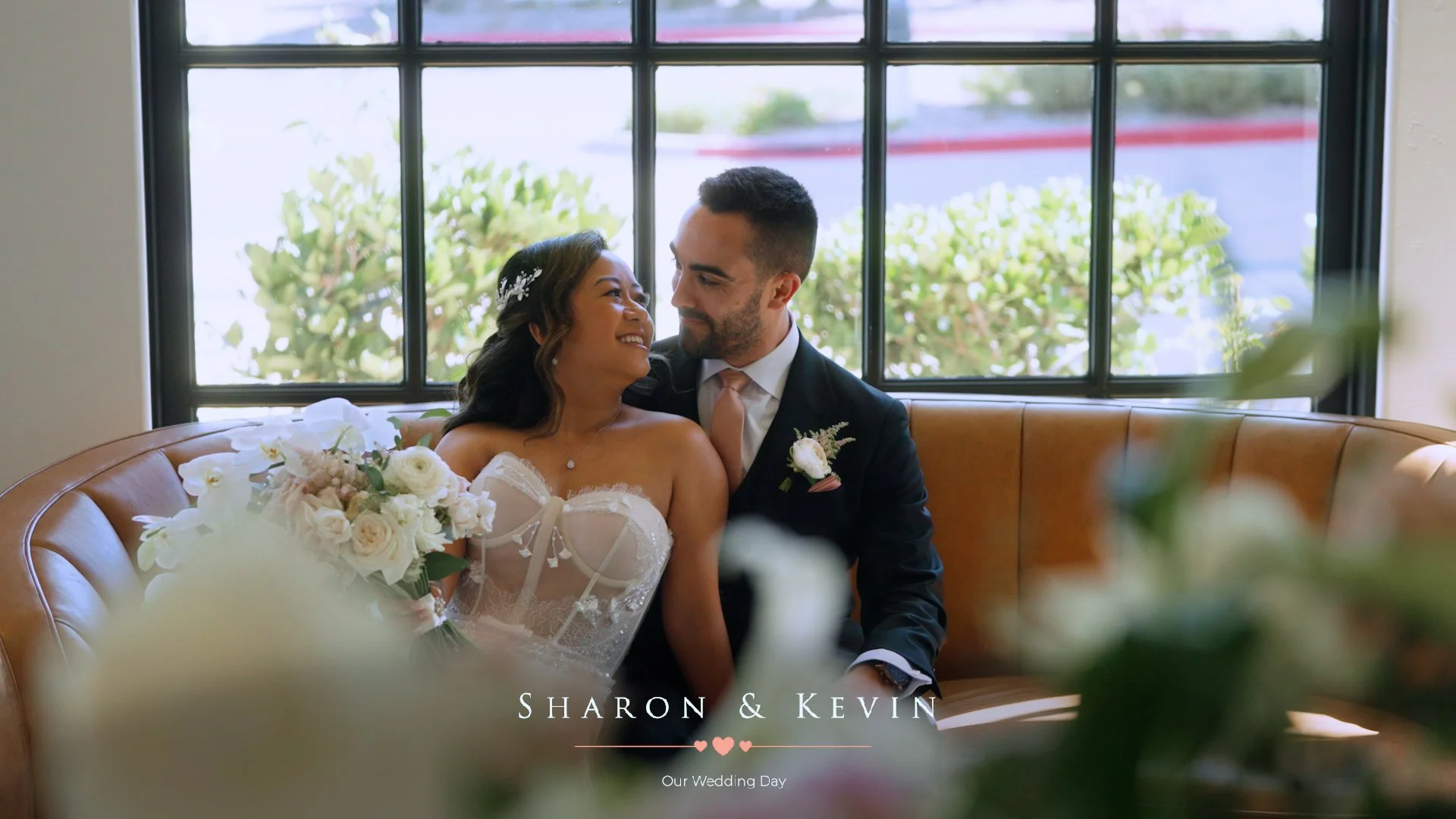 Sharon + Kevin  Wedding Day