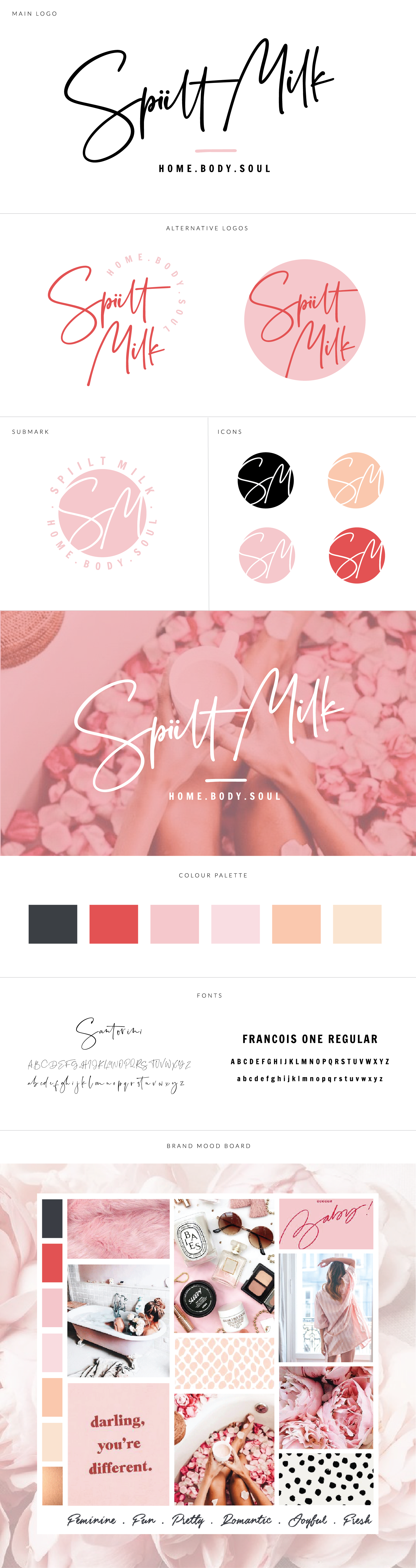 Fashion branding by the design parlour, design studio in melbourne
