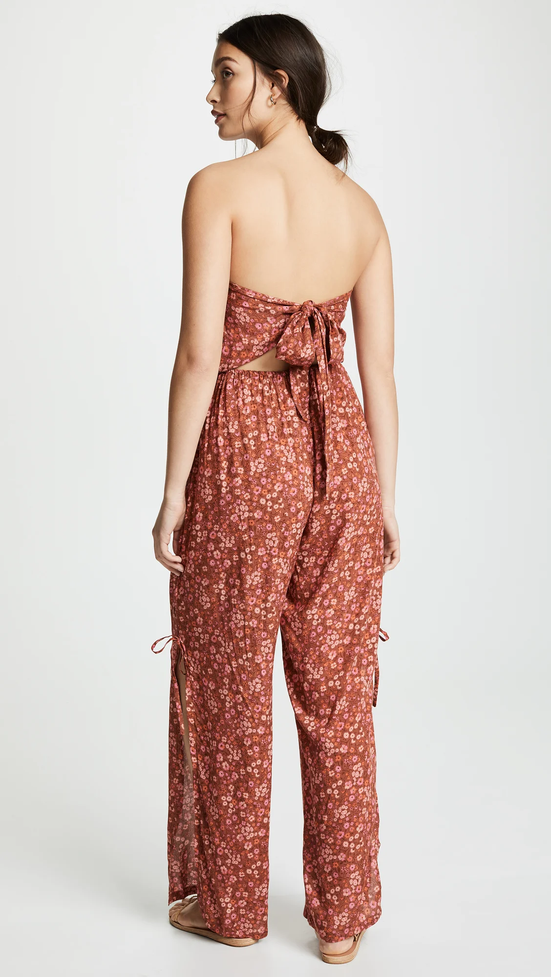 Ditsy floral textile print design for resort wear brand Tiare Hawaii