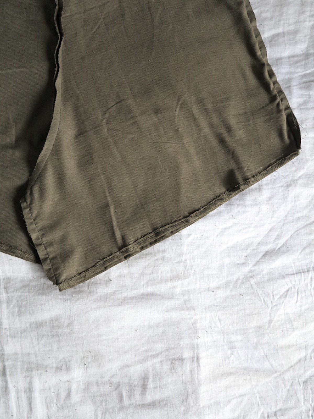 DIY: Easy High Waisted Corduroy Shorts — The Essentials Club