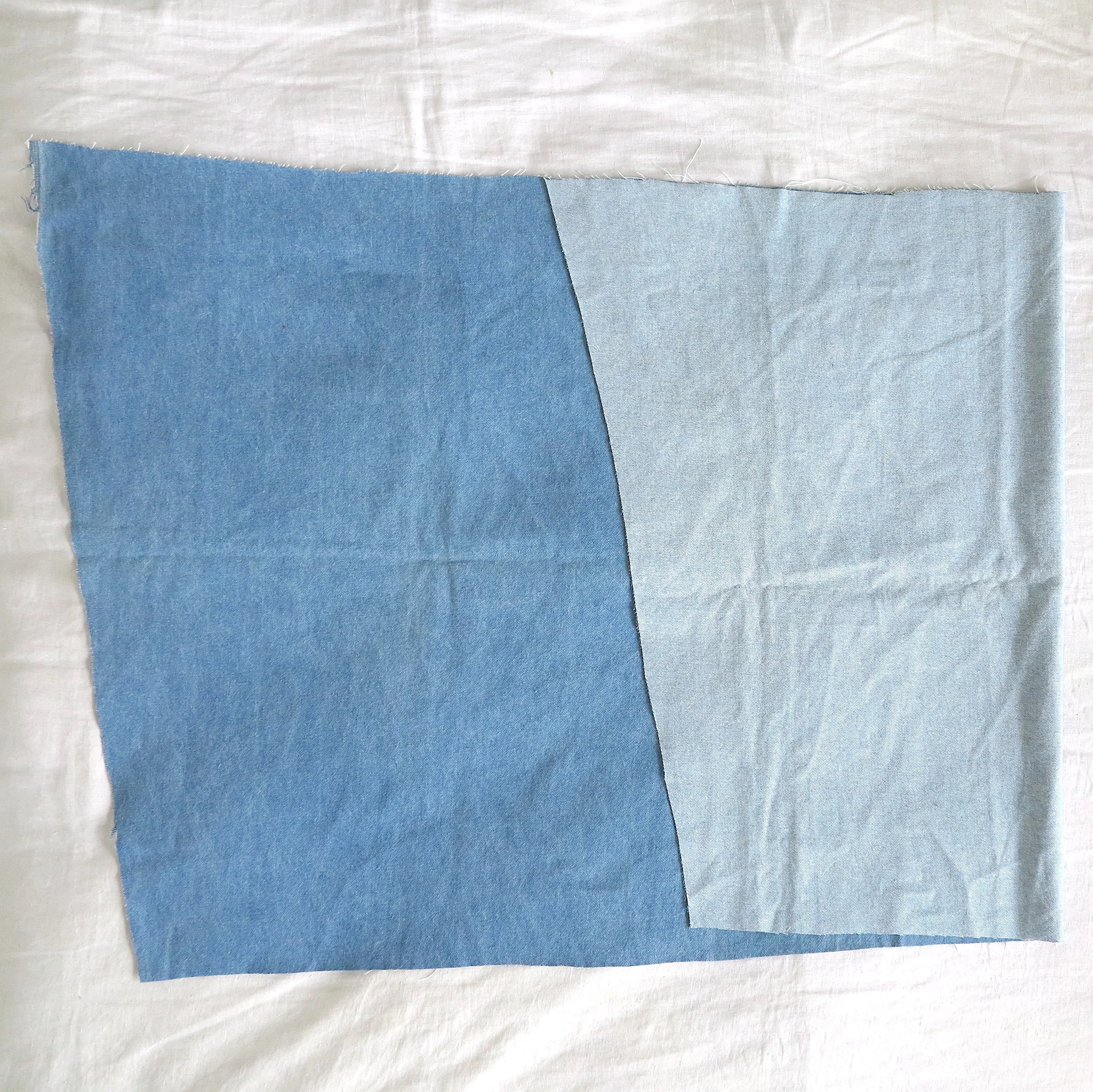 denim wrap skirt pattern