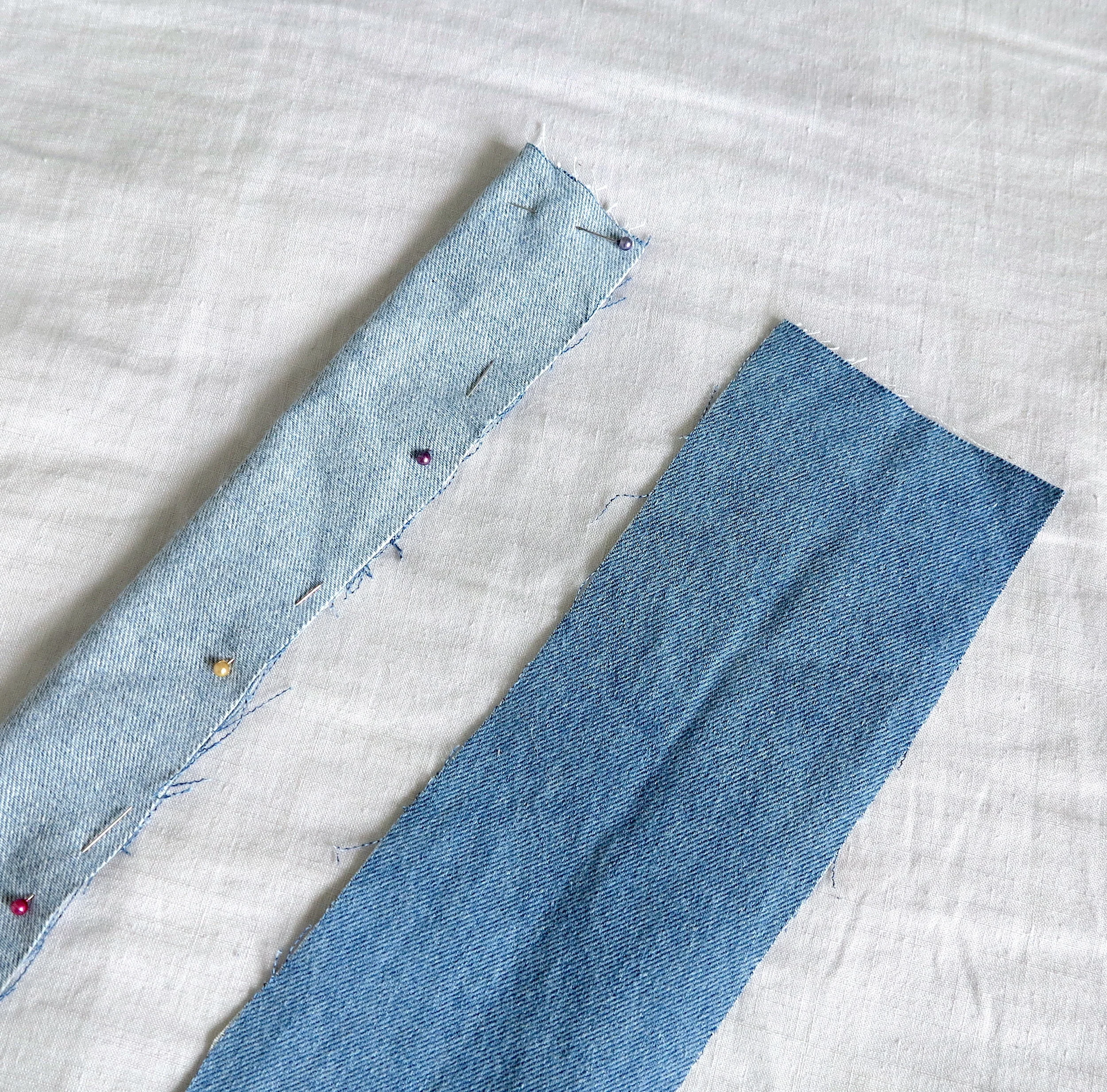 denim wrap skirt pattern