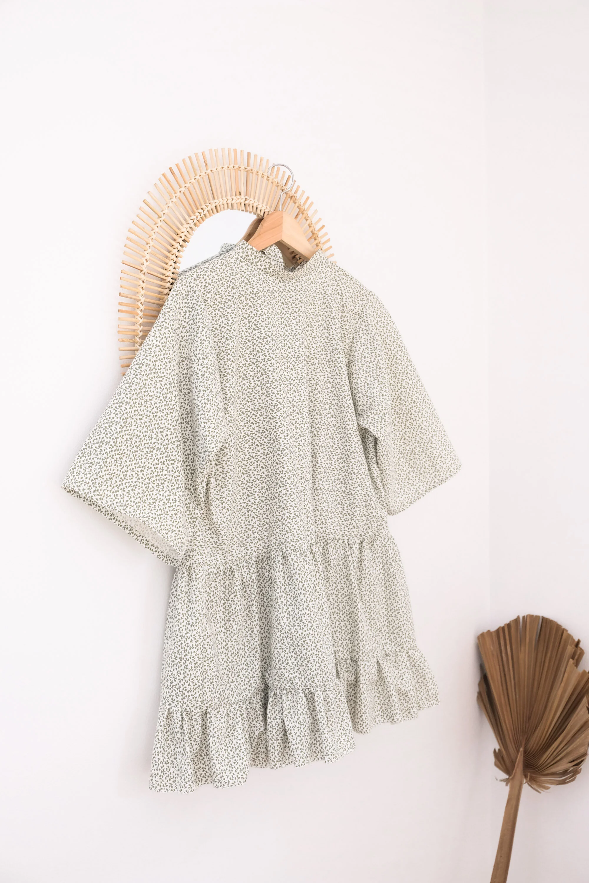 DIY: Gathered tee dress