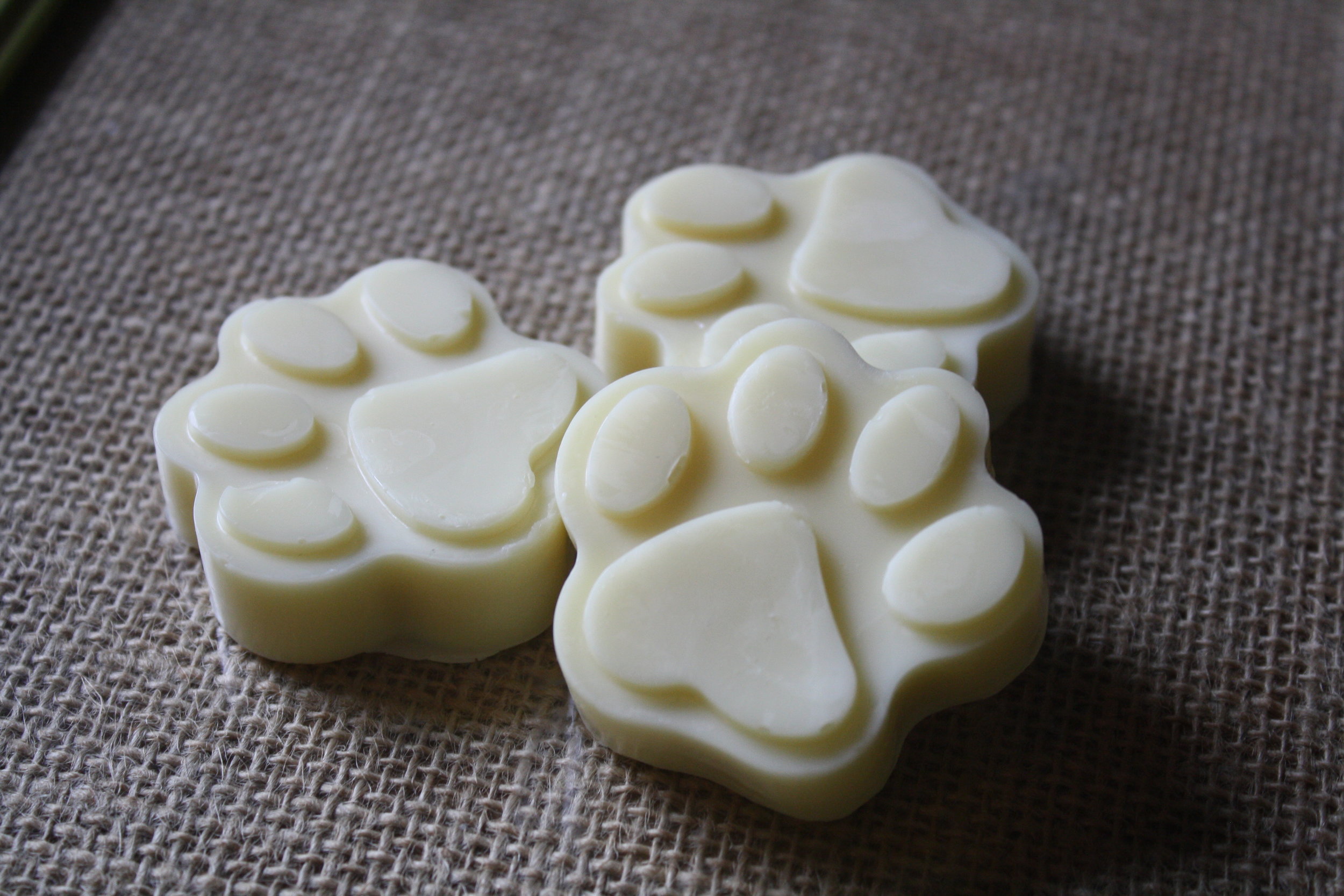 ingredients include organic, unrefined coconut oil, organic unrefined shea butter, bee's wax, and 100% therapeutic grade essential oils. 