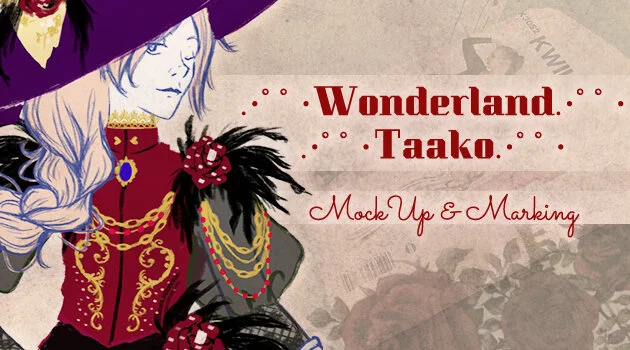 Wonderland Taako -Mockup and Marking
