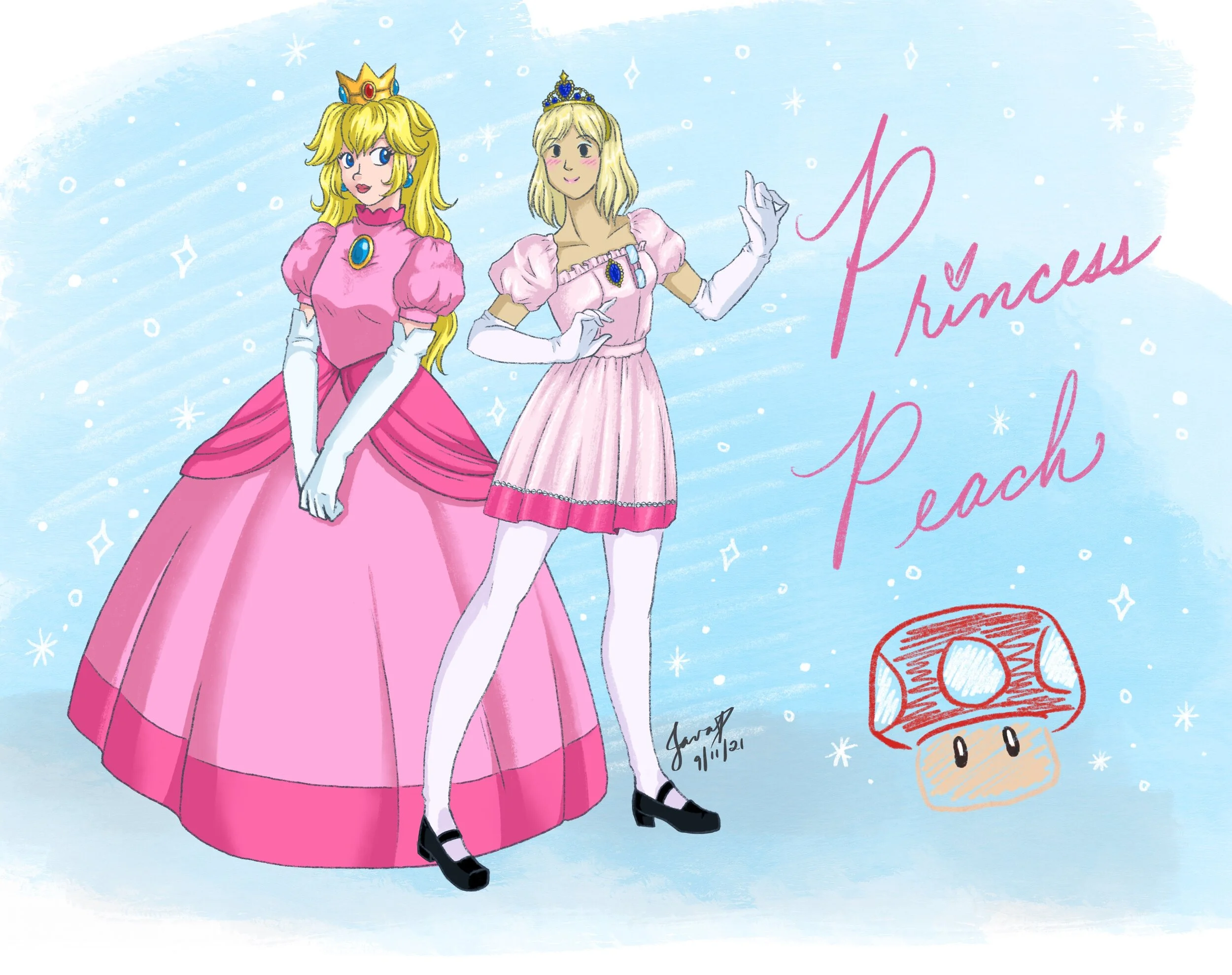 Java's Cosplay Timeline: Princess Peach, Nintendo (2005)