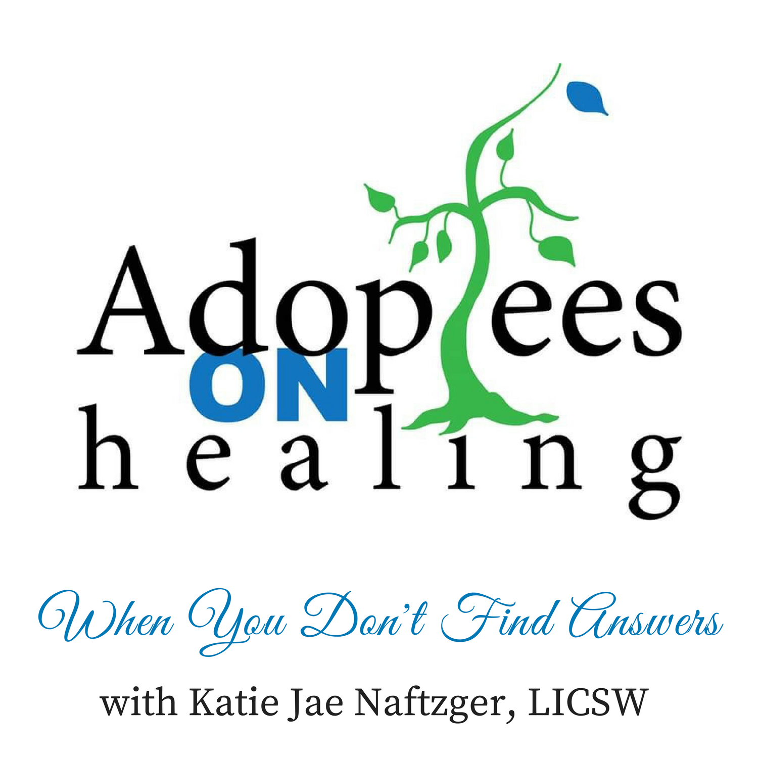 22 [Healing Series] When You Don't Find Answers with Katie Jae Naftzger, LICSW