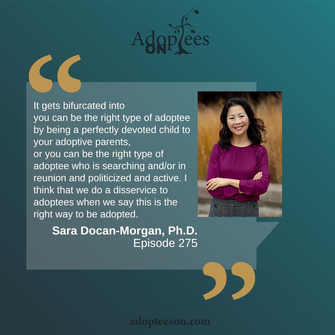 Today&rsquo;s guest is Dr. Sara Docan-Morgan, professor of communication studies and author of the book &ldquo;In Reunion: Transnational Korean Adoptees and the Communication of Family&rdquo;. Sara shares some of her personal story, and then we dig i