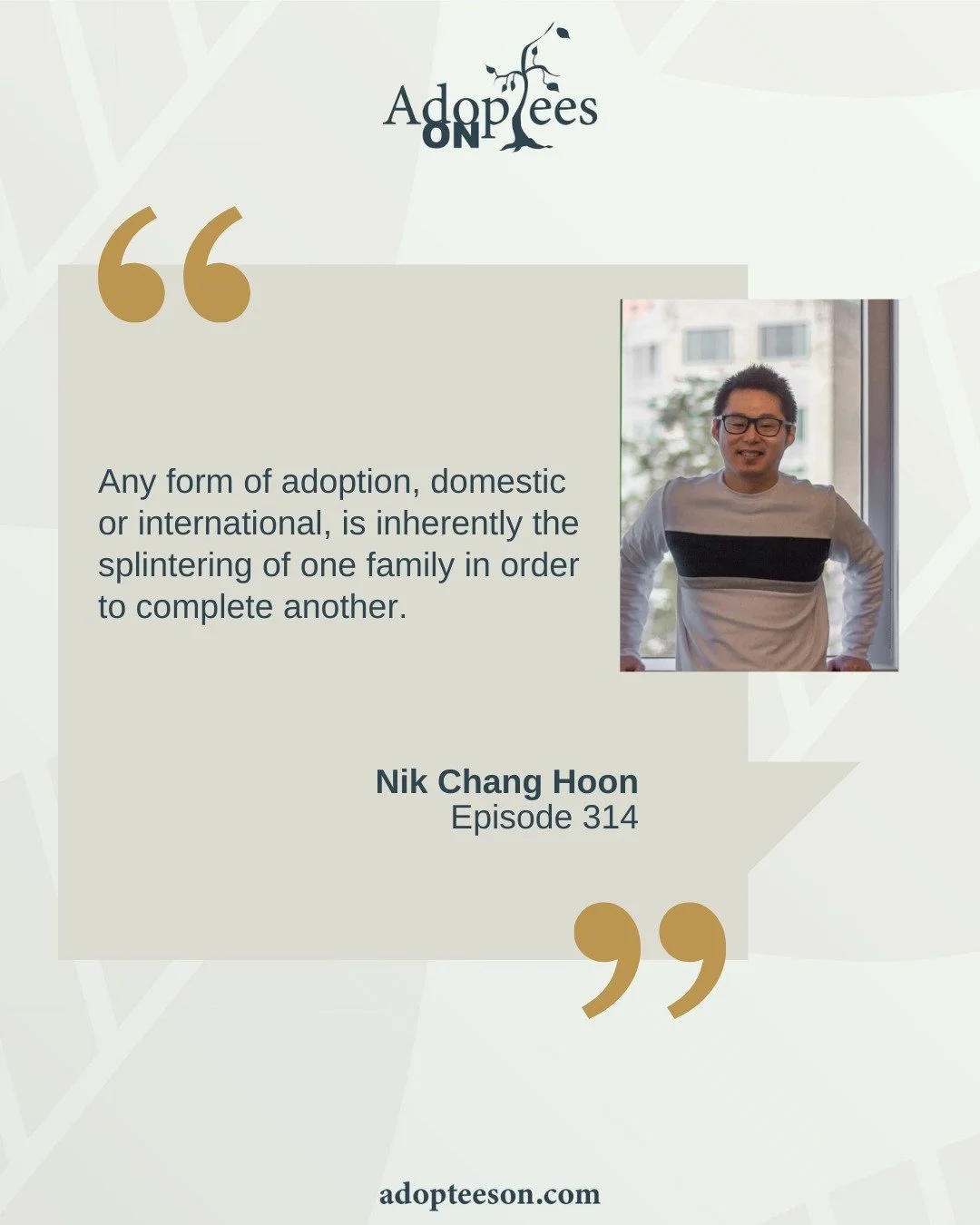 Today&rsquo;s guest is memoirist and poet, Nik Chang Hoon. Nik shares his journey of identity and language reclamation, including returning to Korea and reuniting with his birth mother in secret. We also talk about estrangement, healing, and his powe