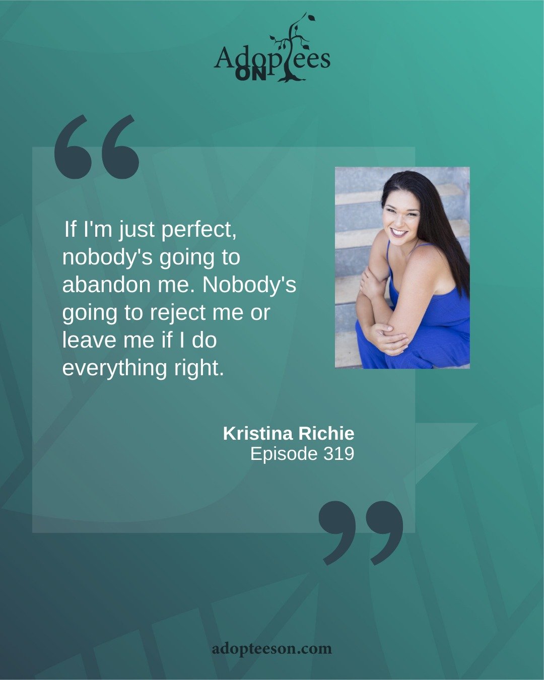 Today&rsquo;s guest is Kristina Richie, TikTokker and author of Unraveling Adoption: Weaving Between Two Worlds. She shares some of her story with us, including how her birth mother gained custody of her when Kristina was 16 years old. We talk about 