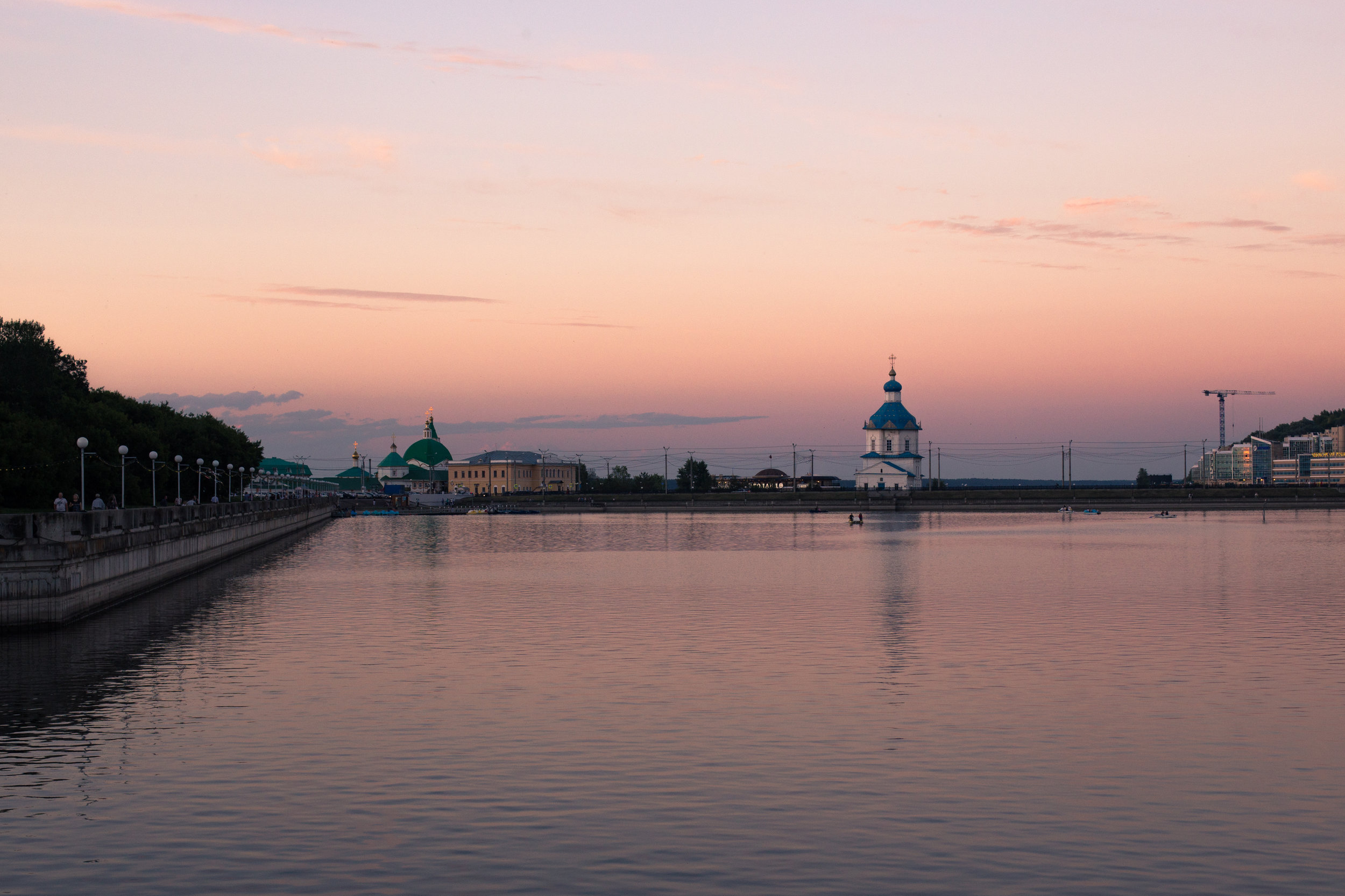 The downtown Bay (Zaliv) of my hometown, Cheboksary.