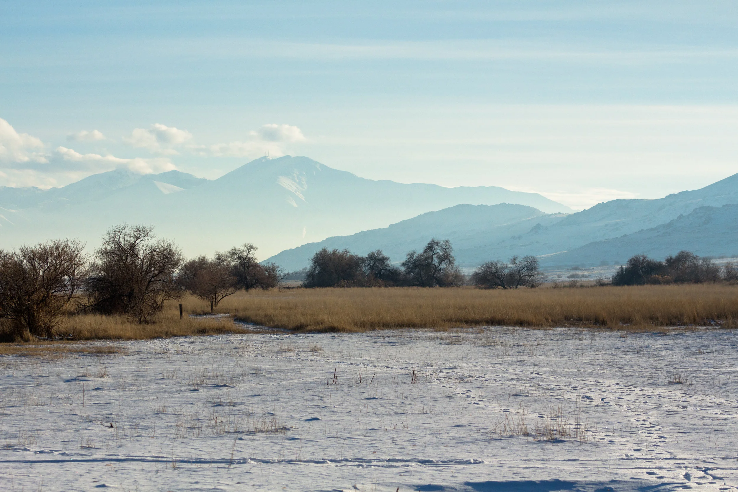 A view towards the south from the Fielding Garr Ranch on Antelope Island. Shutter Speed: 1/4000th Aperture: f/6.3 ISO: 400. 