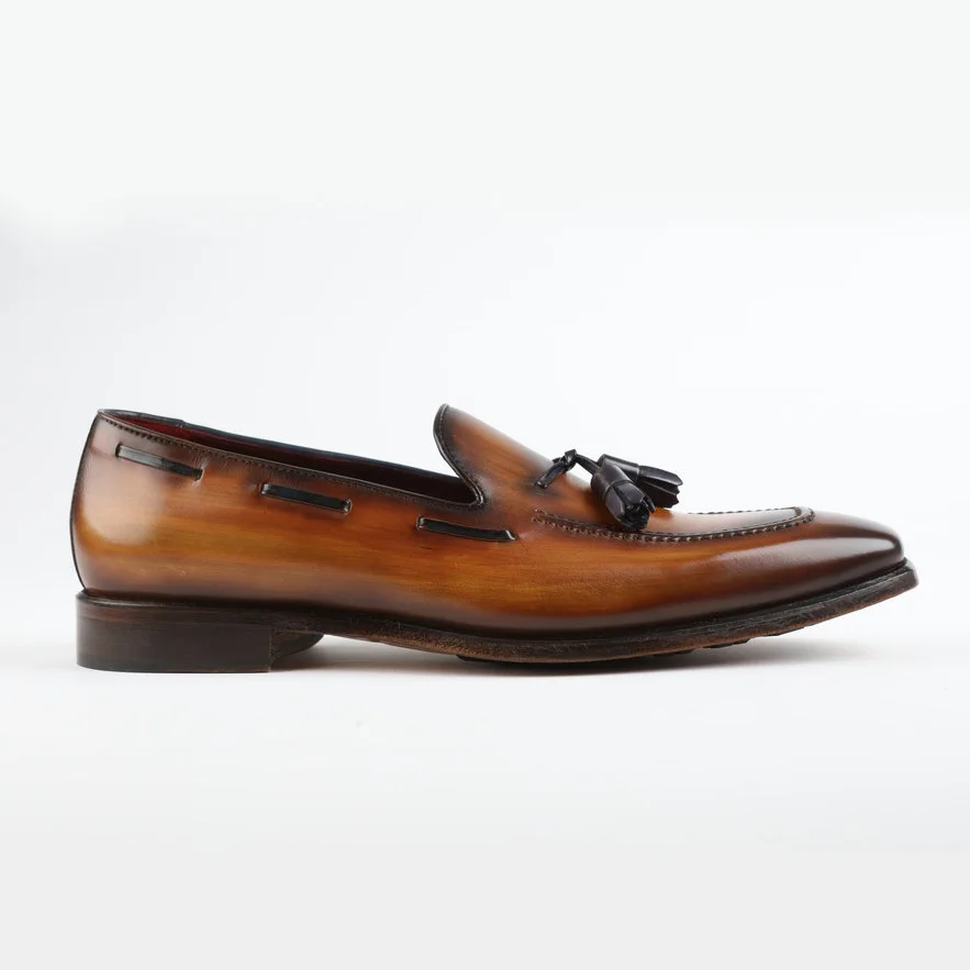 Tassel Loafer Patina 
