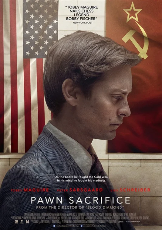 Jim West On Chess: Maguire as Fischer in Pawn Sacrifice