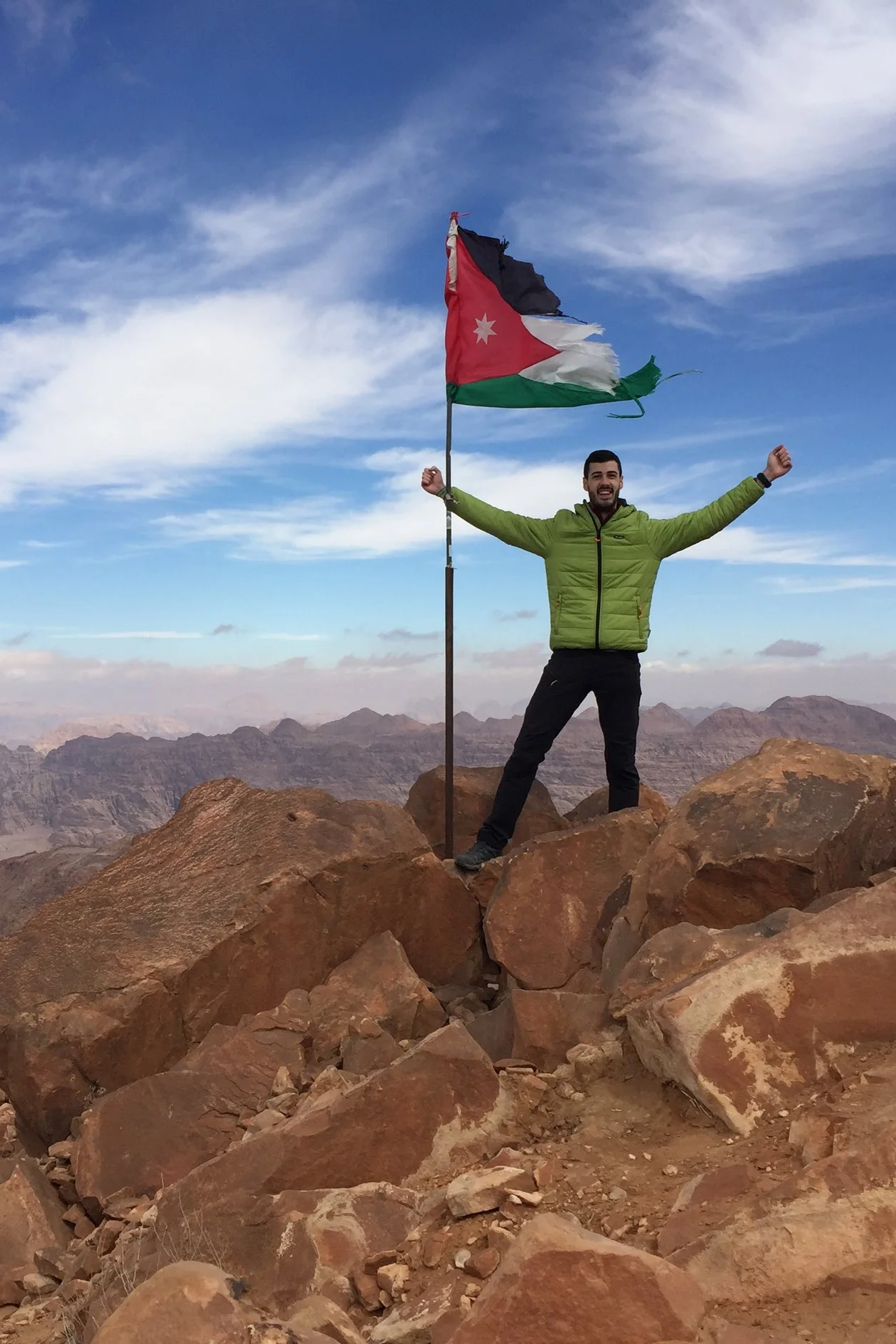 wadi rum mountain summit