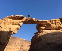 Wadi Rum Nature Tours - Burdah Rock Arch Bridge