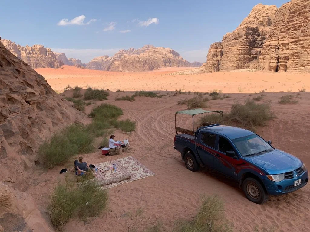 Lunch in the desert