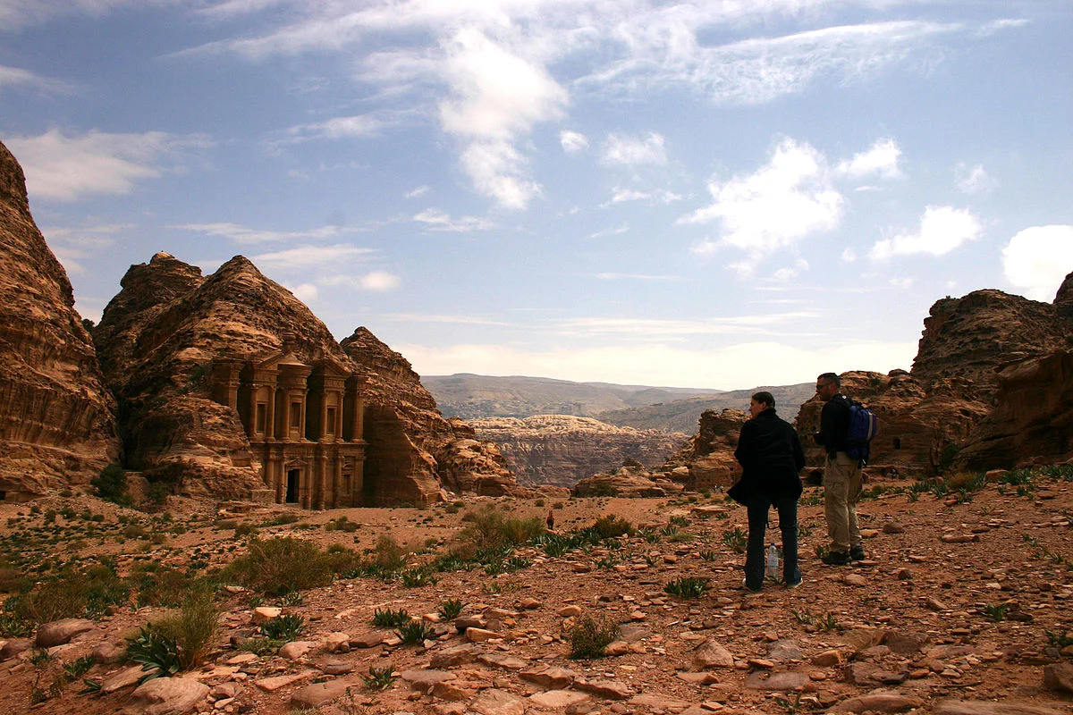 The Monastery at Petra. Photo taken by Brad Mering .