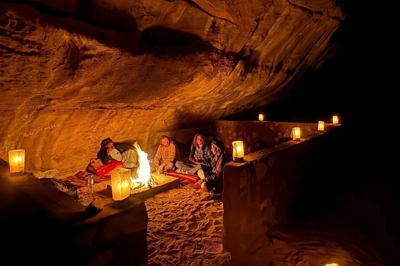 wadi rum sleep under stars