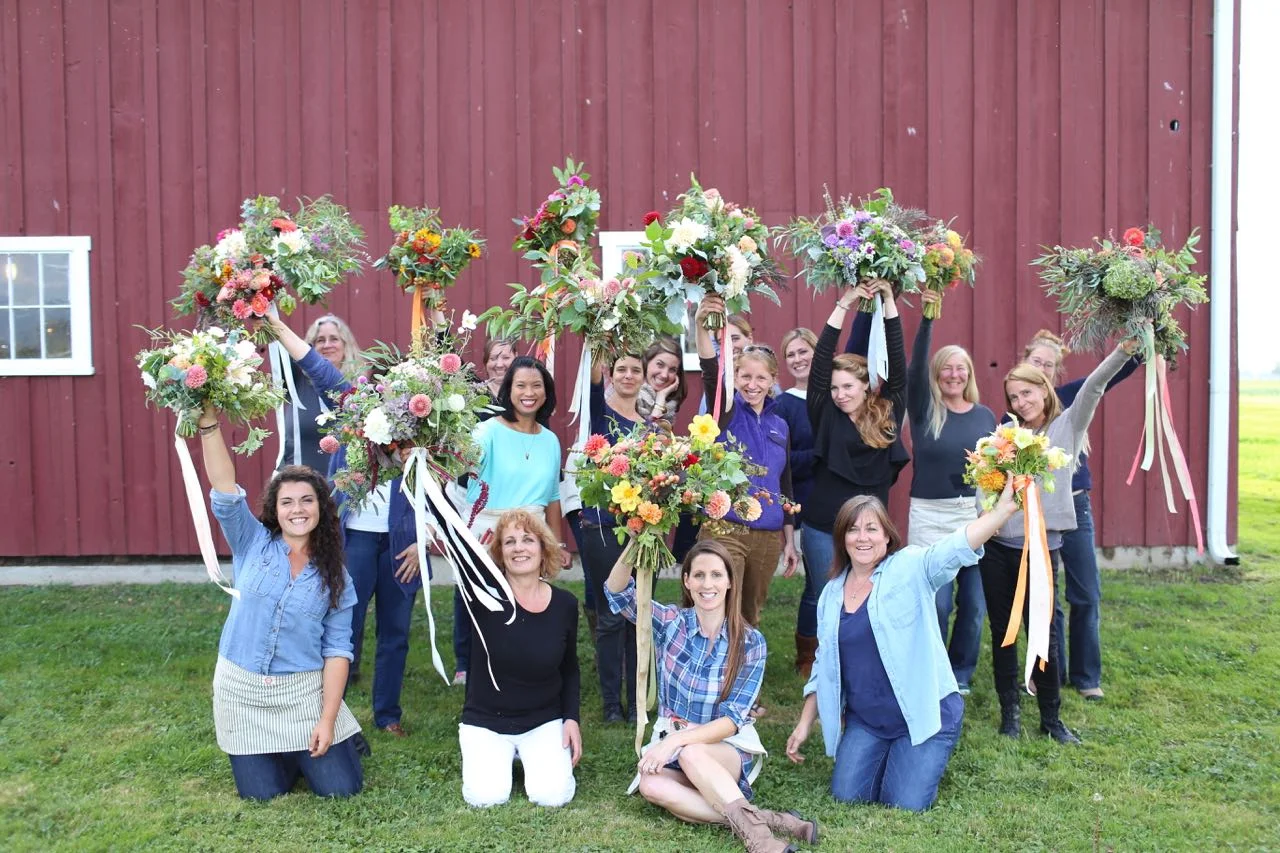 In 2014 I was blessed to travel to Erin's farm for one of her inspirational workshops. I met some incredibly fabulous people who were, and continue to be, remarkably inspirational on a regular basis. 