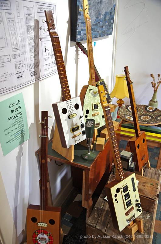 Uncle Robs pickups on display at open day.jpg