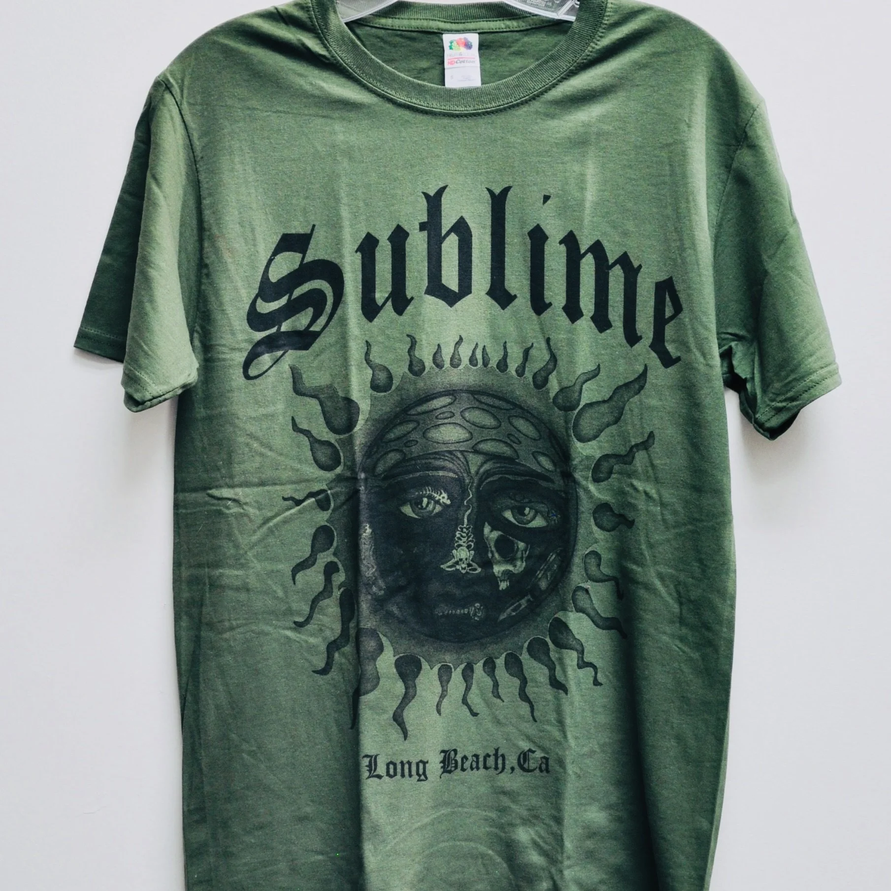 DARK ZONES TSHIRT BAND_SUBLIME GREEN DSC_0045.JPG