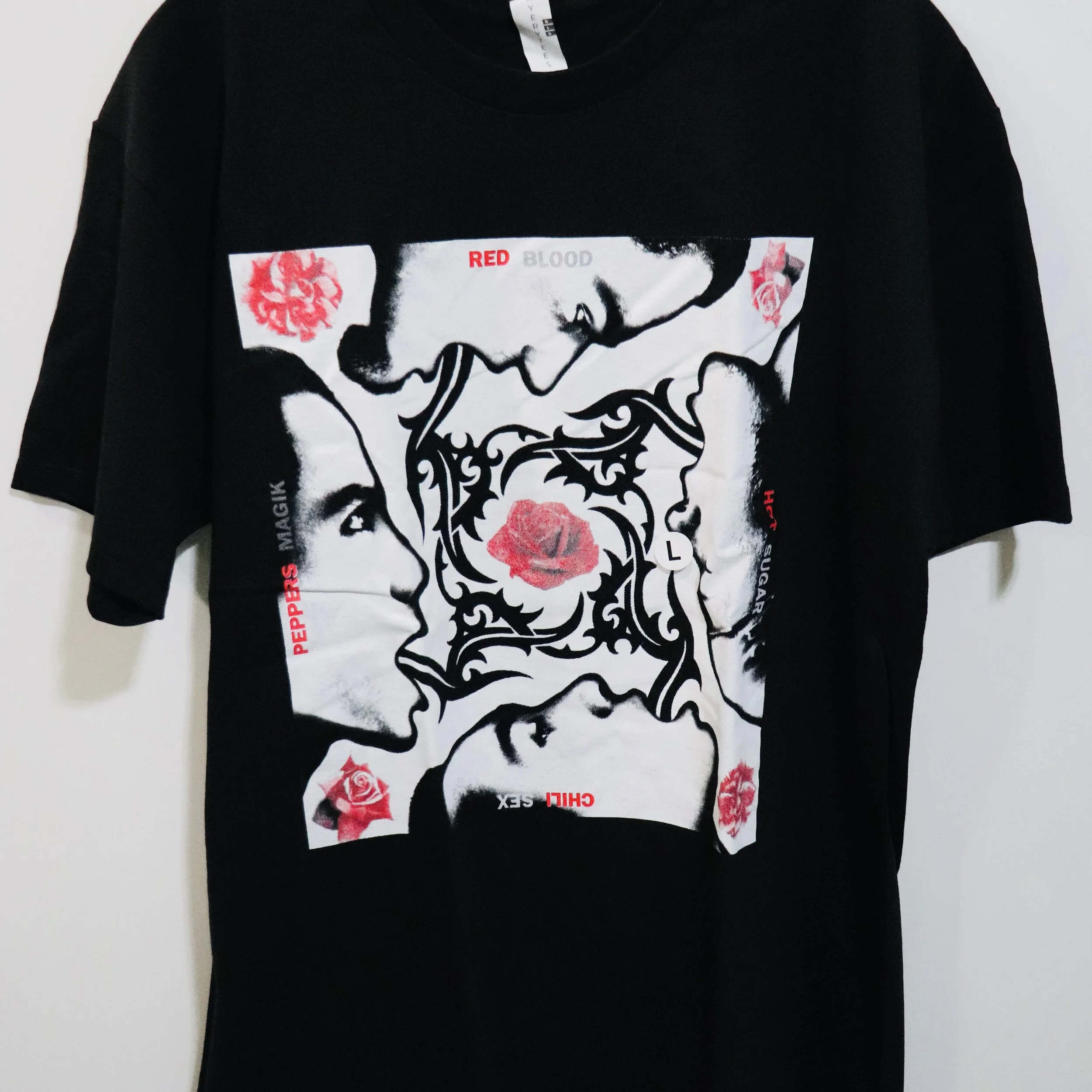 JHK TSHIRT BAND_RED HOT CHILI PEPPERS BLOOD SUGAR BLACK IMG_9719.JPG