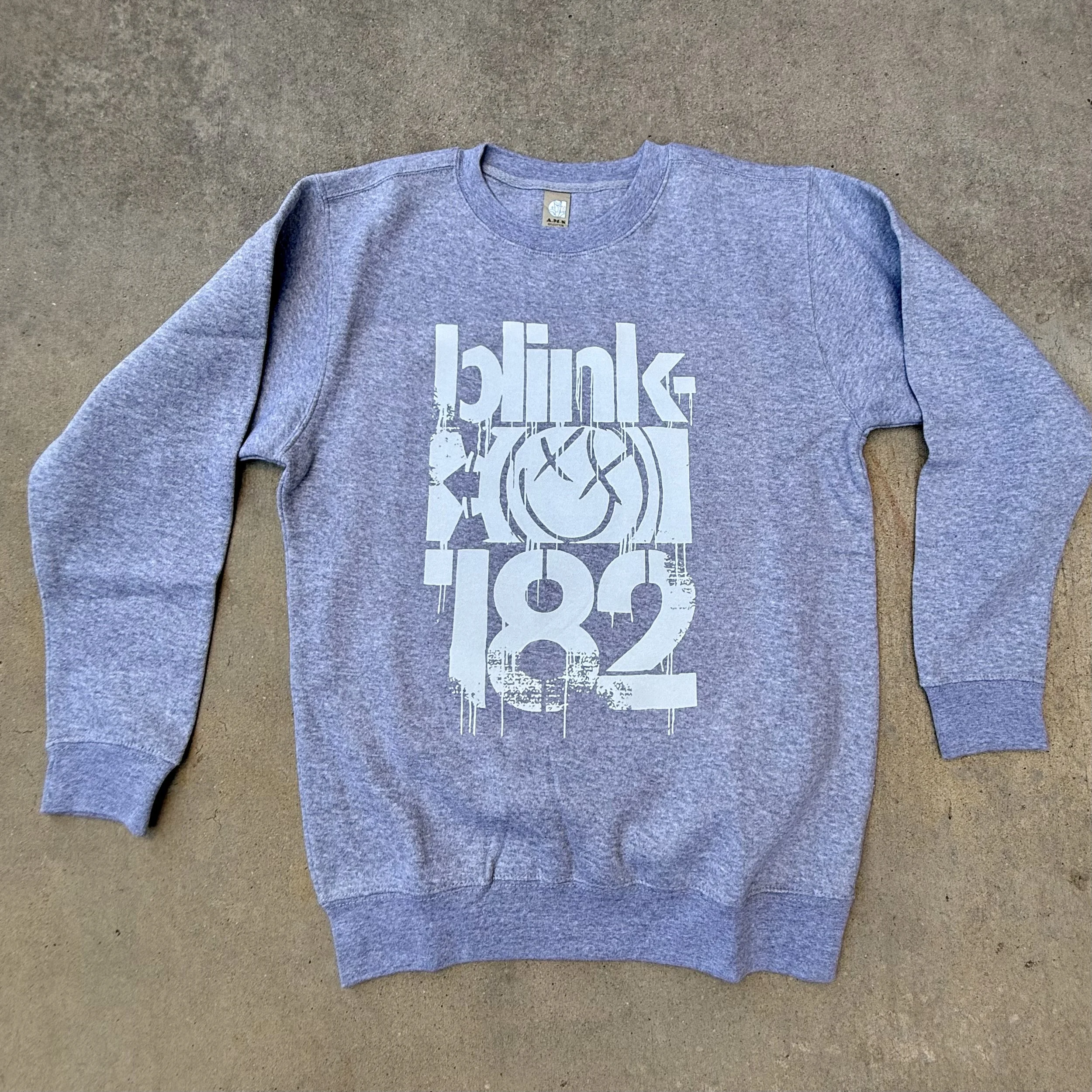 CREWNECK_BLINK 182 GREY [FONZ] IMG_9927.jpeg
