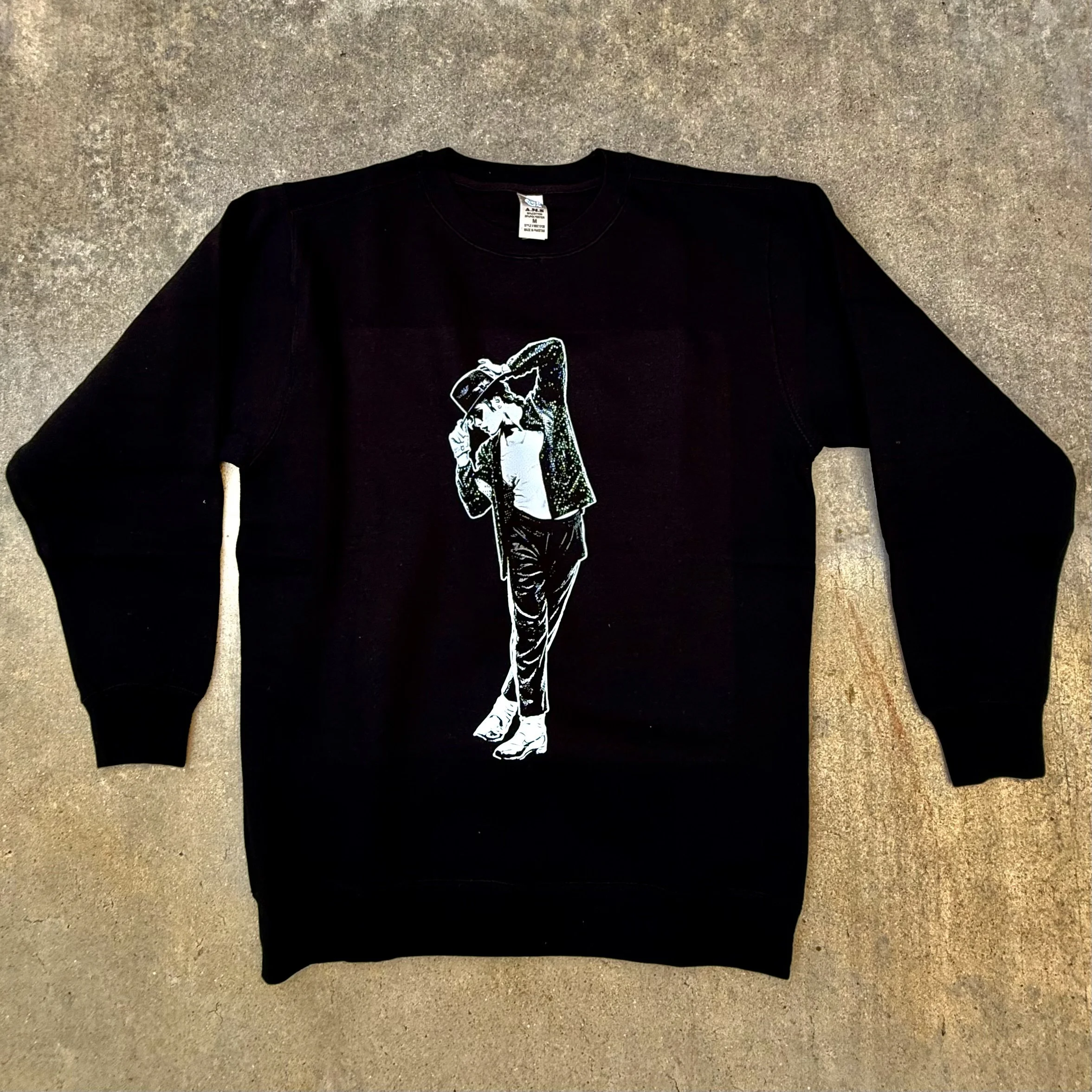 CREWNECK_MICHAEL JACKSON HAT [FONZ] IMG_9913.jpeg