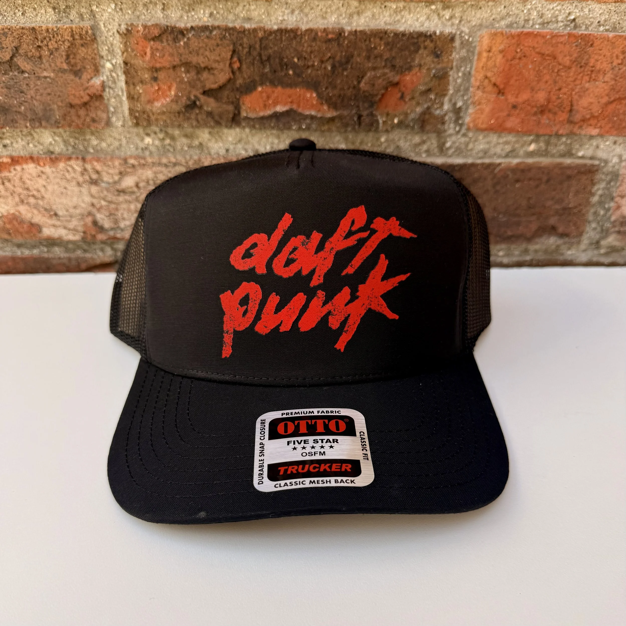 SNAPBACK_DAFT PUNK RED LOGO [FONZ] IMG_9973.jpeg